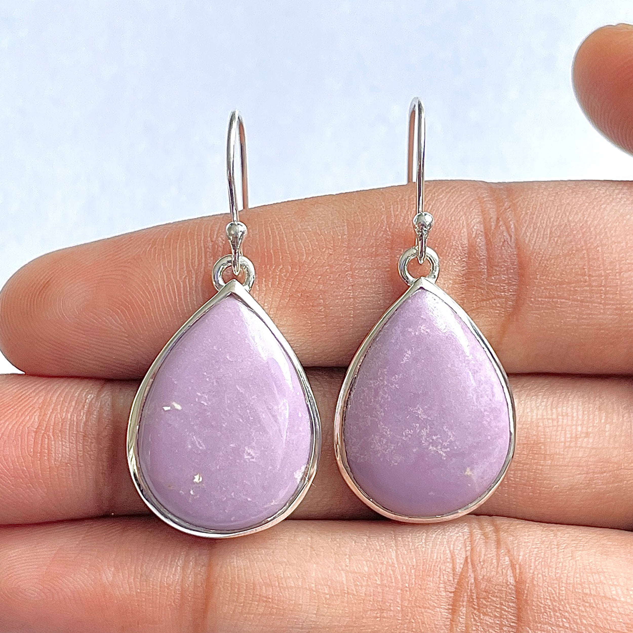 Phosphosiderite Earring-(PPD-3-3)