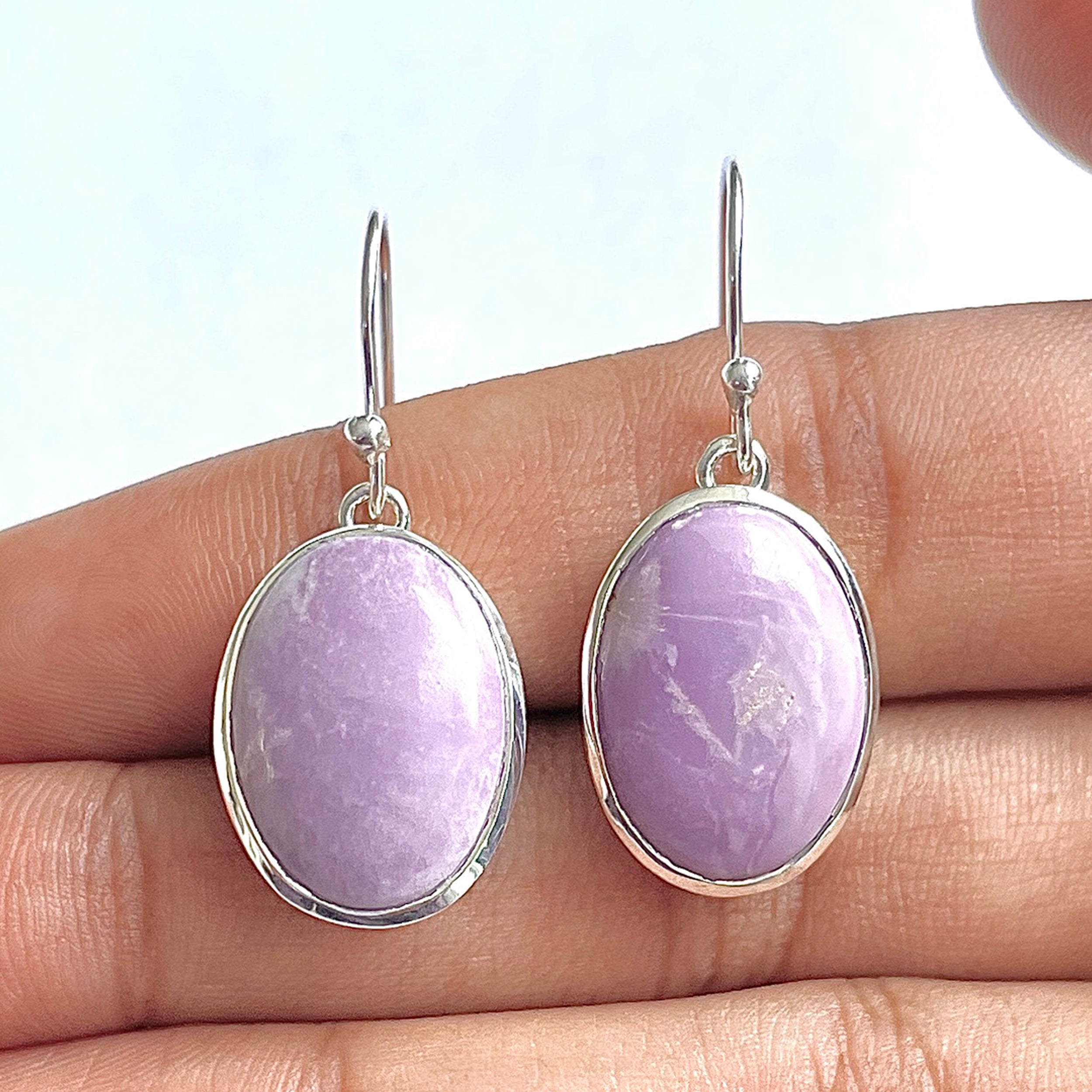 Phosphosiderite Earring-(PPD-3-4)