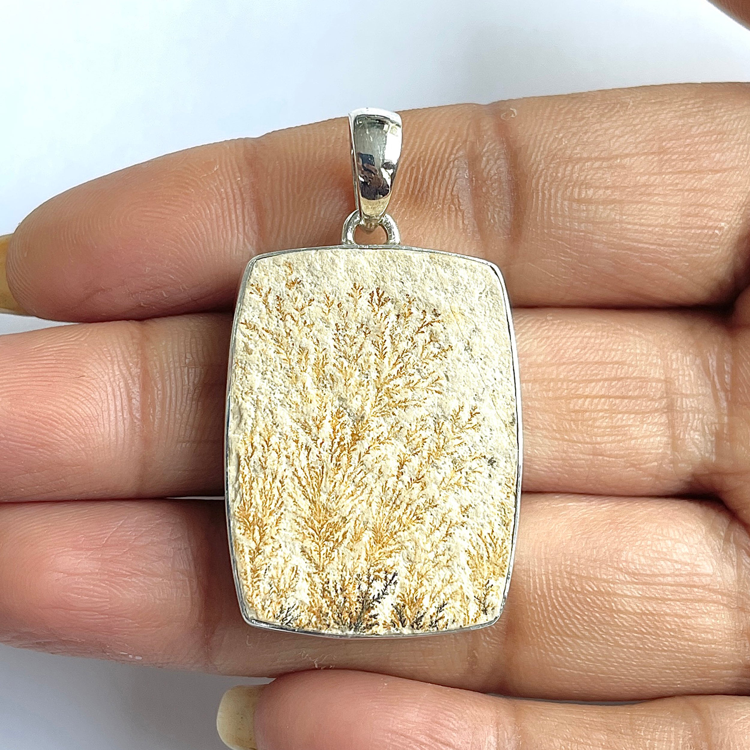 Psilomelane Dendrite Pendant-(PSD-1-1)