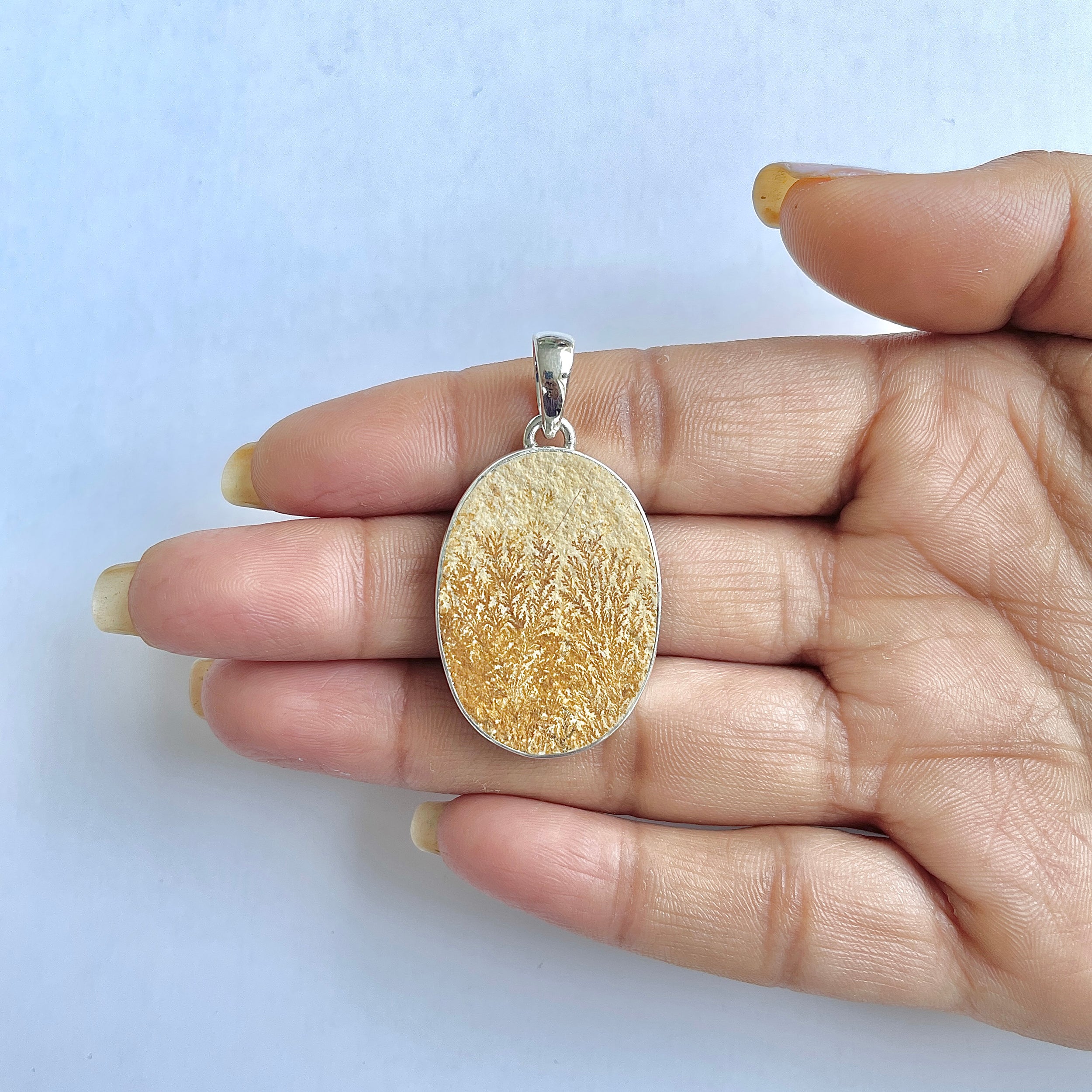 Psilomelane Dendrite Pendant-(PSD-1-24)