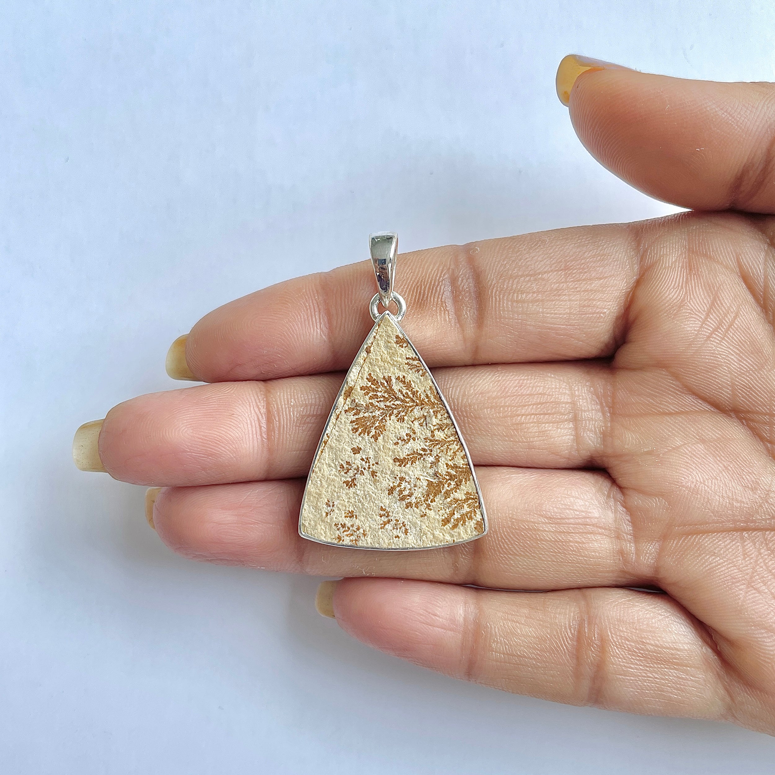 Psilomelane Dendrite Pendant-(PSD-1-31)