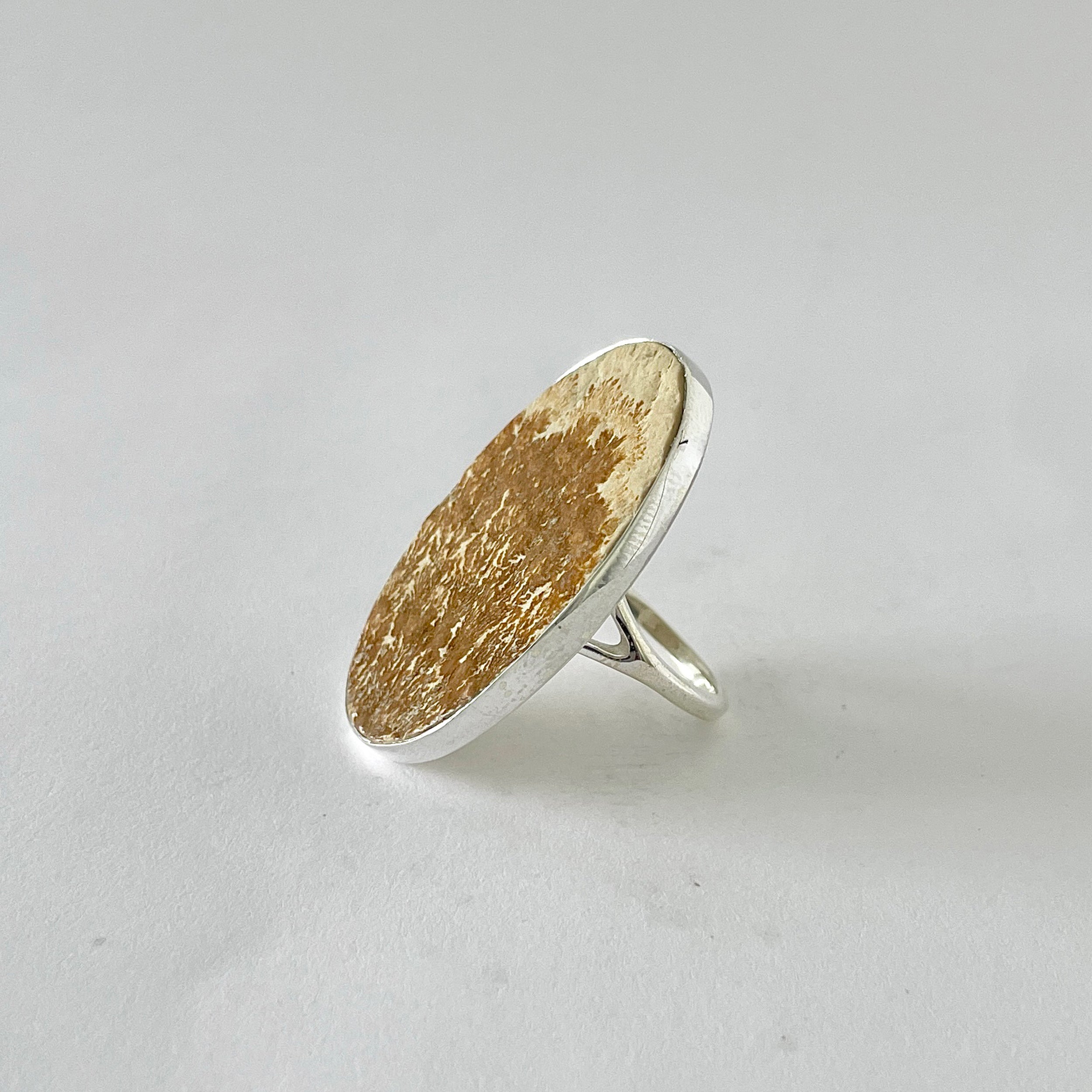 Psilomelane Dendrite Ring-(PSD-2-3)