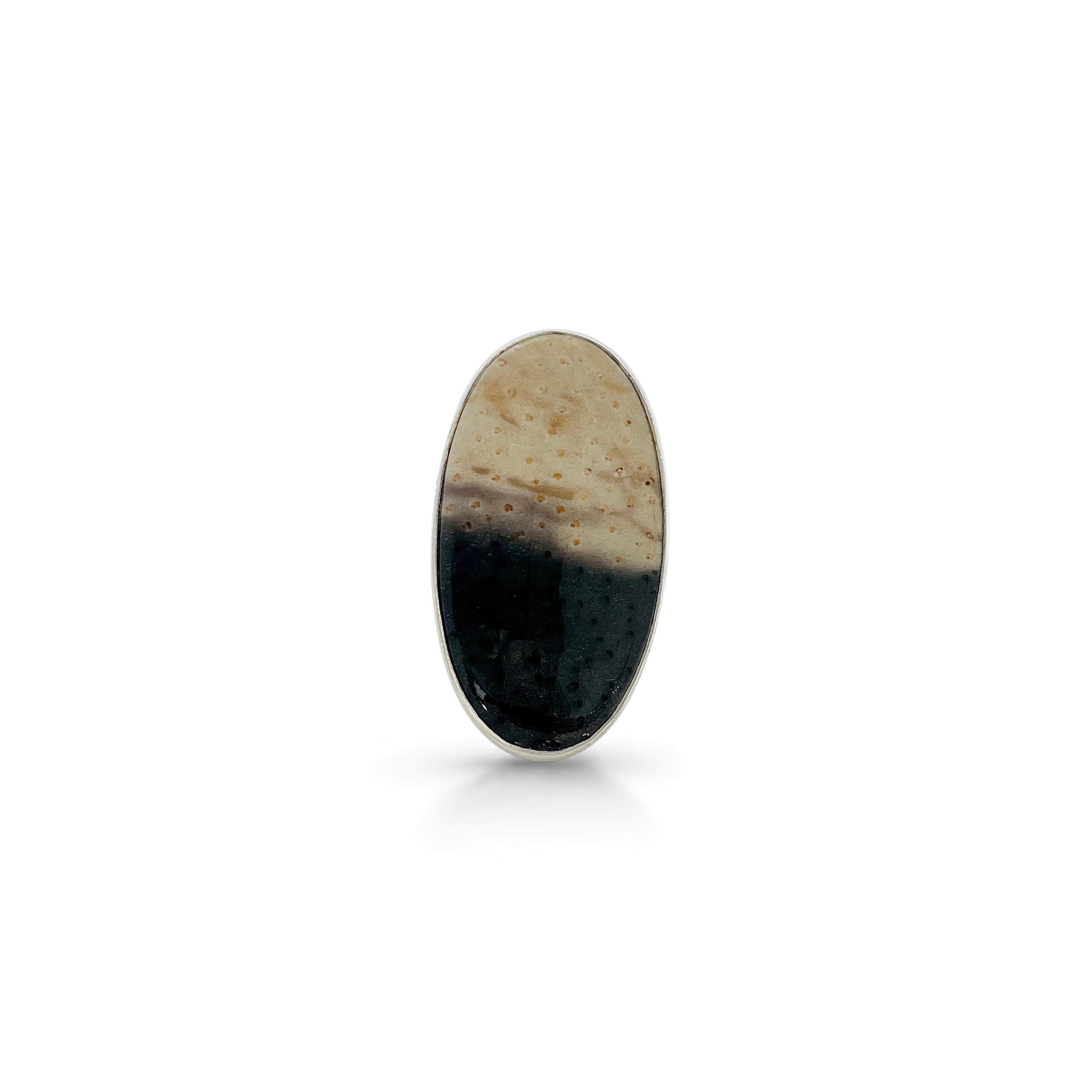 Plumroot Agate Ring-(PTJ-2-19)