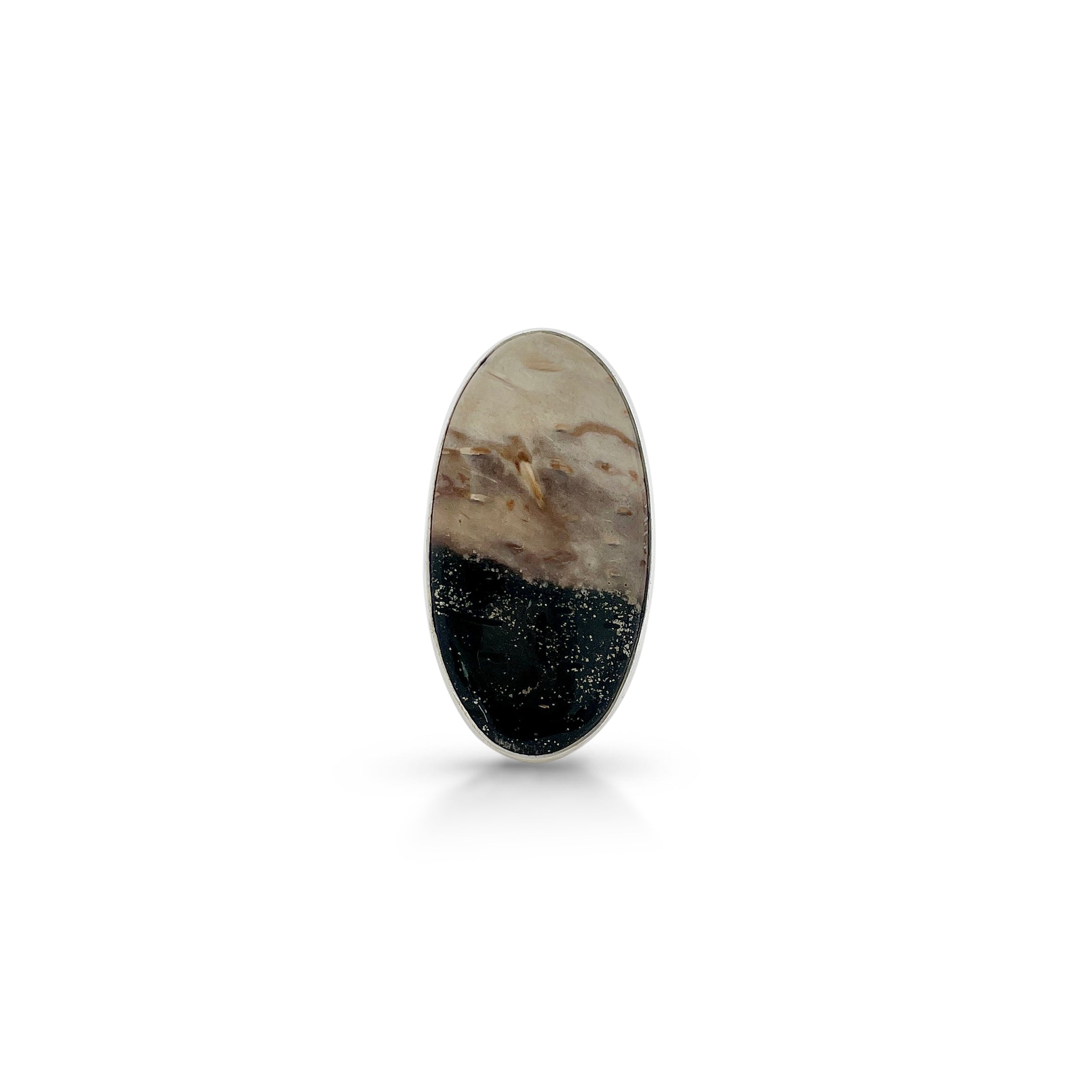 Plumroot Agate Ring-(PTJ-2-2)