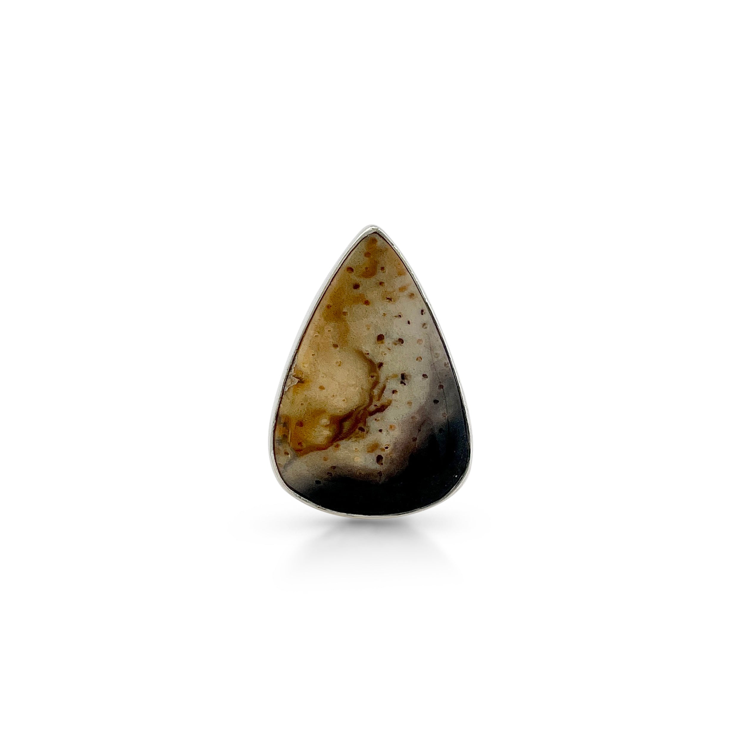Plumroot Agate Ring-(PTJ-2-28)