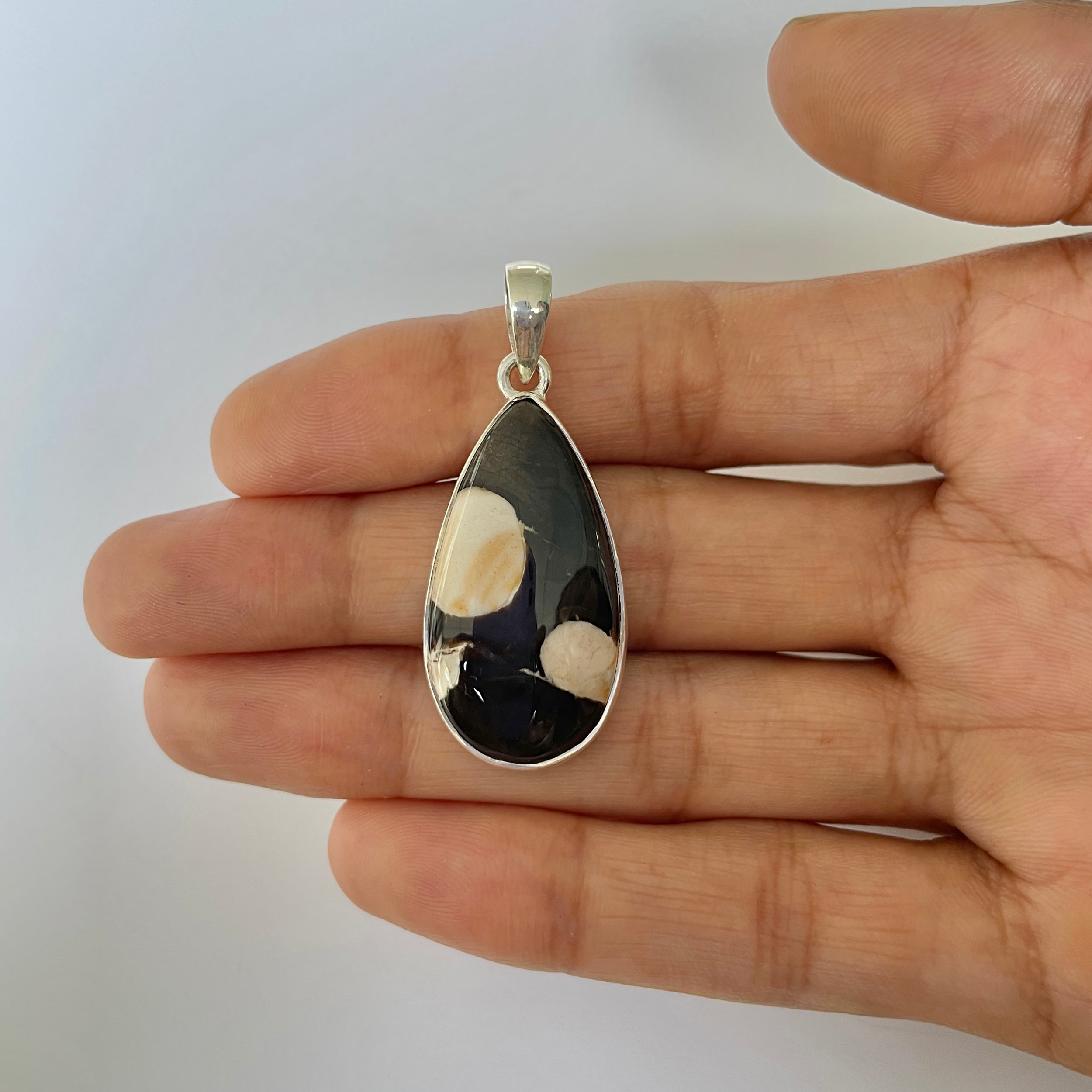 Peanutwood Jasper Pendant-(PWJ-1-10)