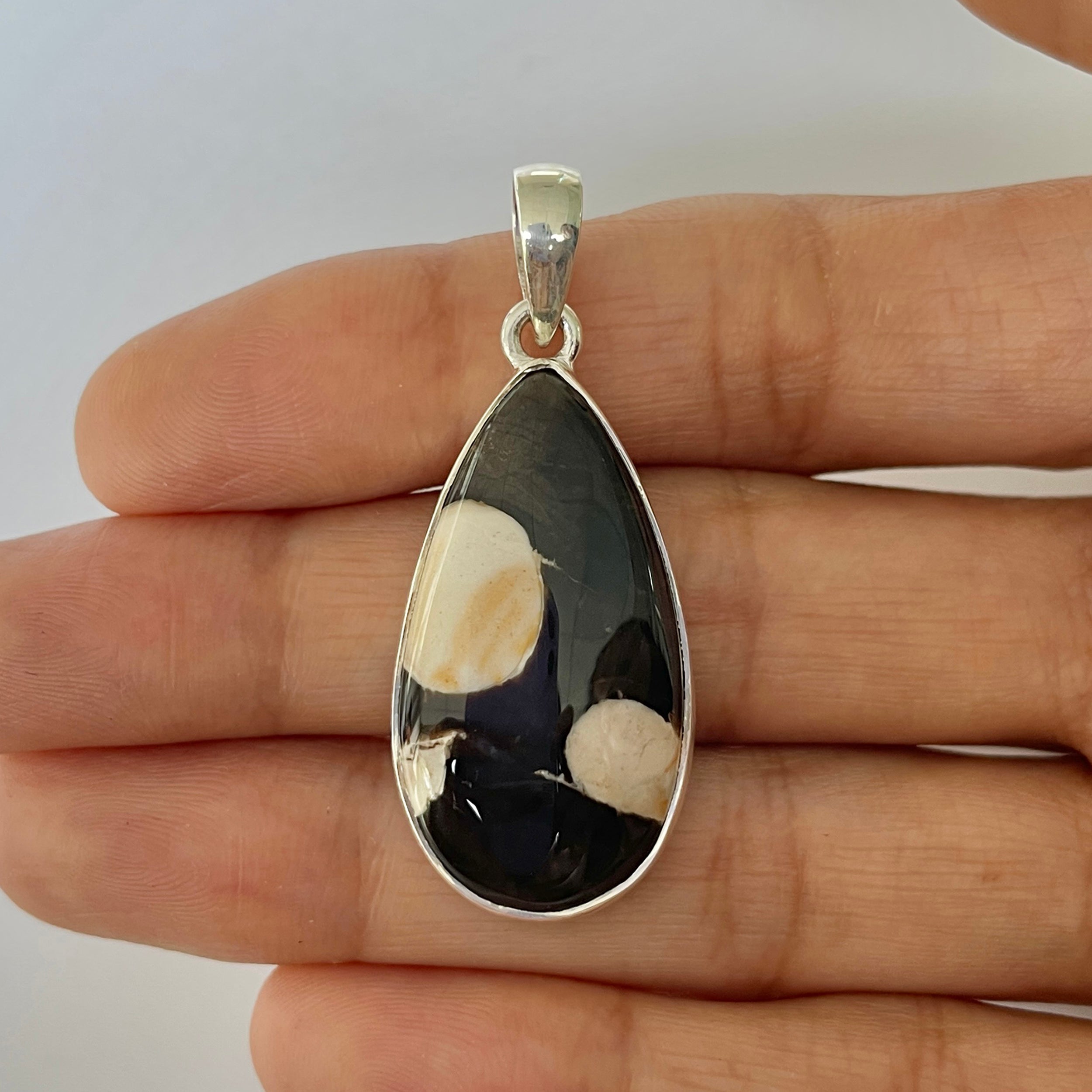 Peanutwood Jasper Pendant-(PWJ-1-10)