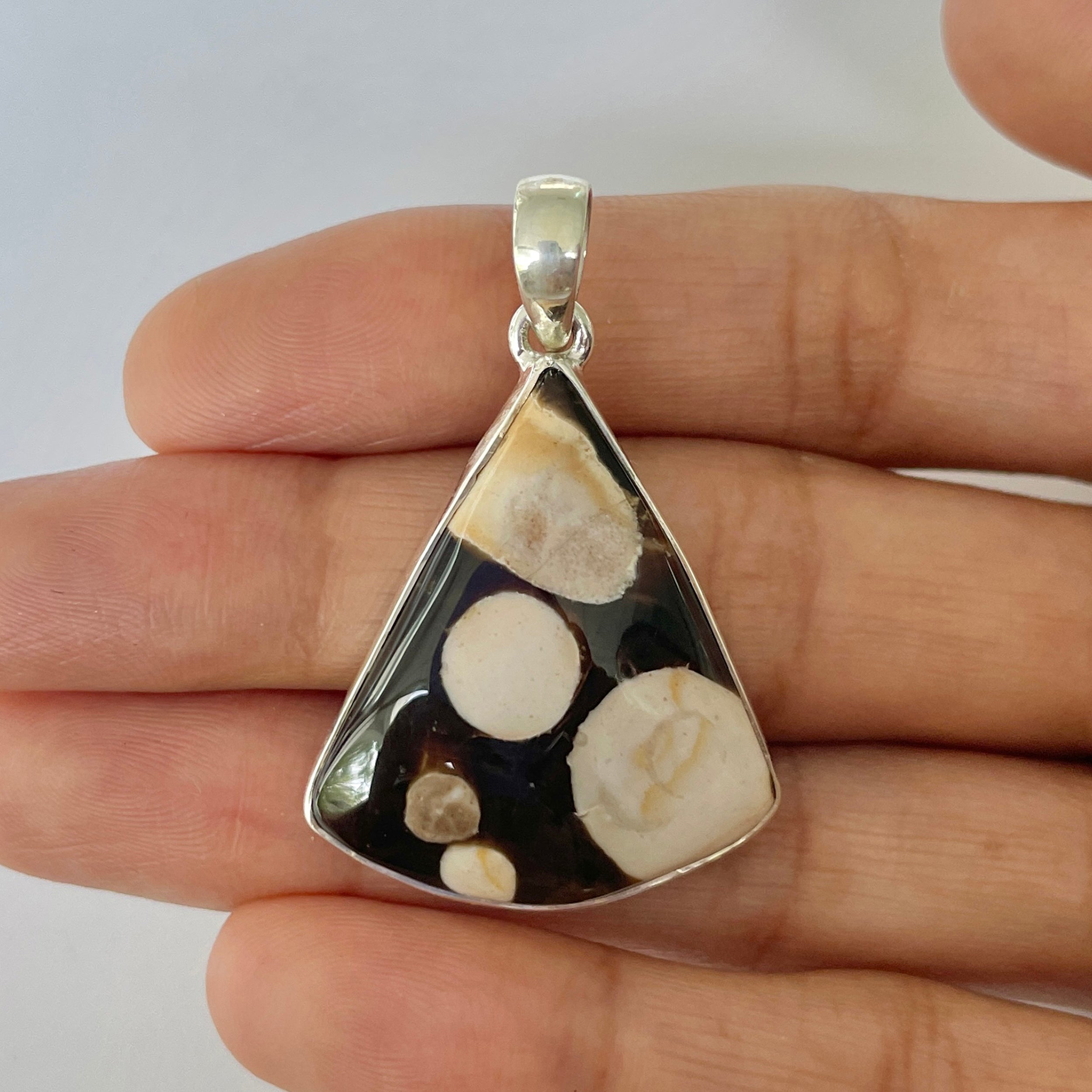 Peanutwood Jasper Pendant-(PWJ-1-18)
