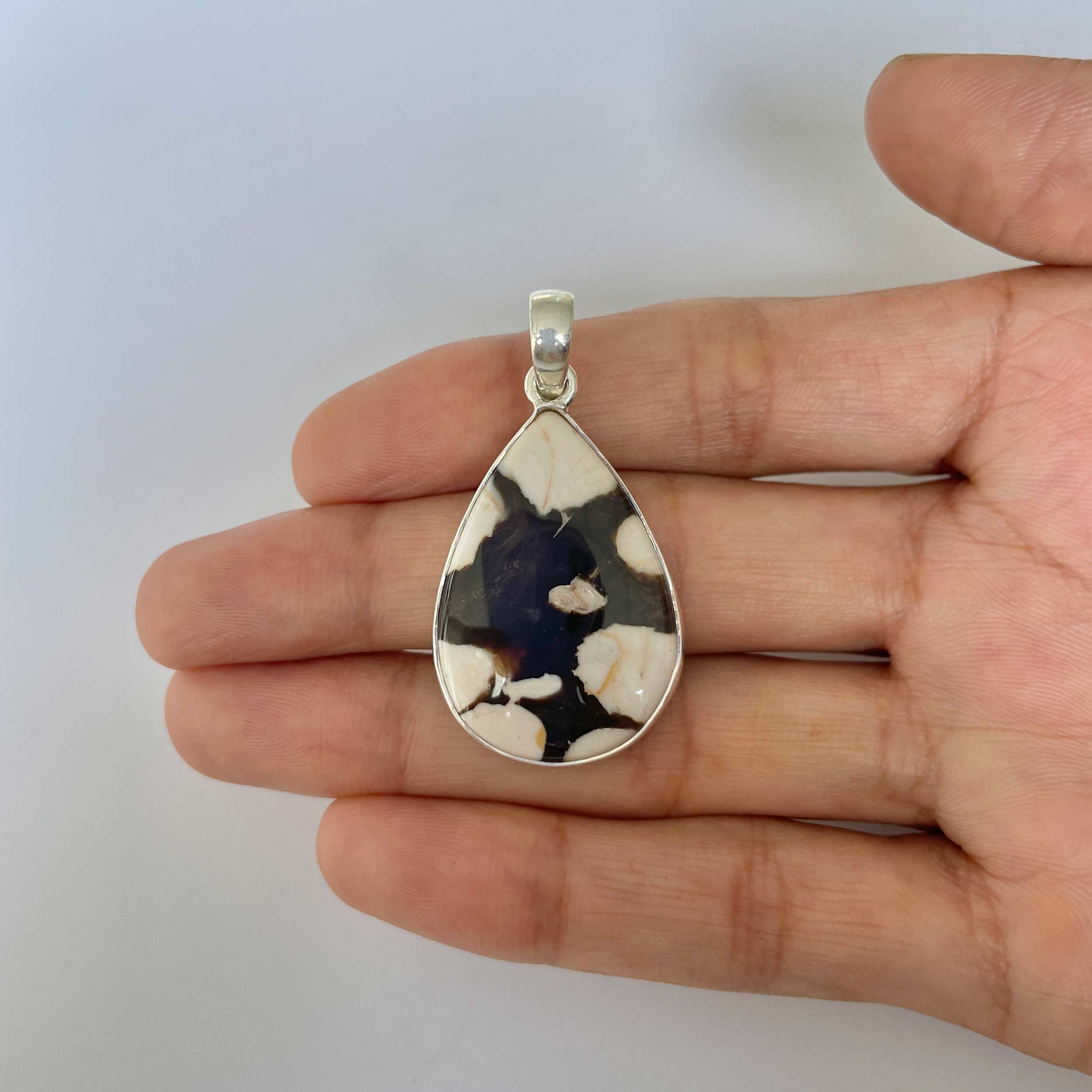 Peanutwood Jasper Pendant-(PWJ-1-23)