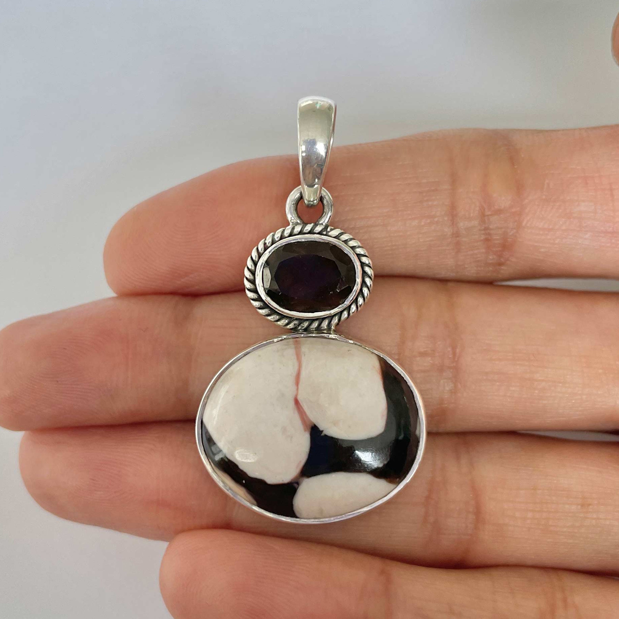 Peanutwood Jasper Pendant-(PWJ-1-24)