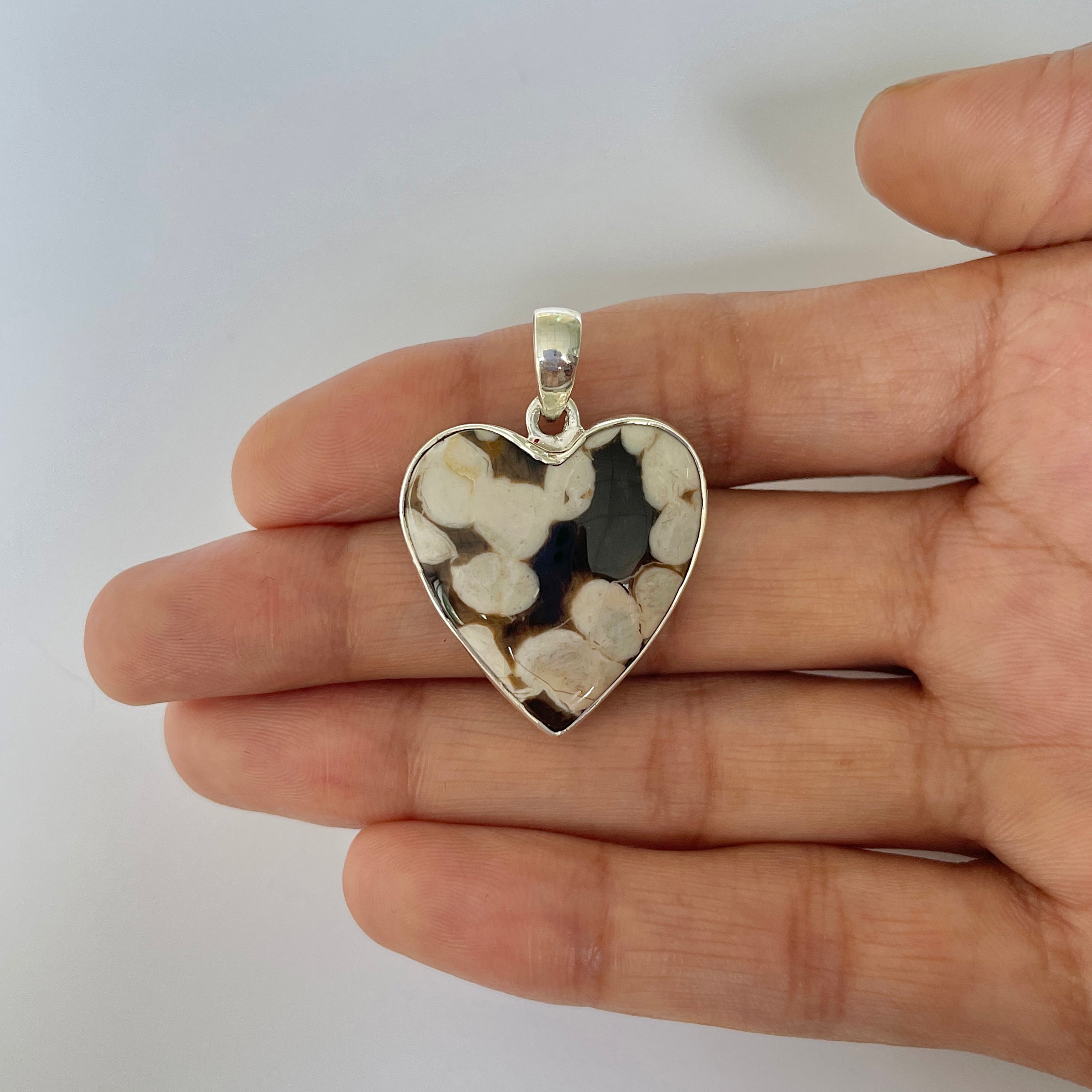 Peanutwood Jasper Pendant-(PWJ-1-28)