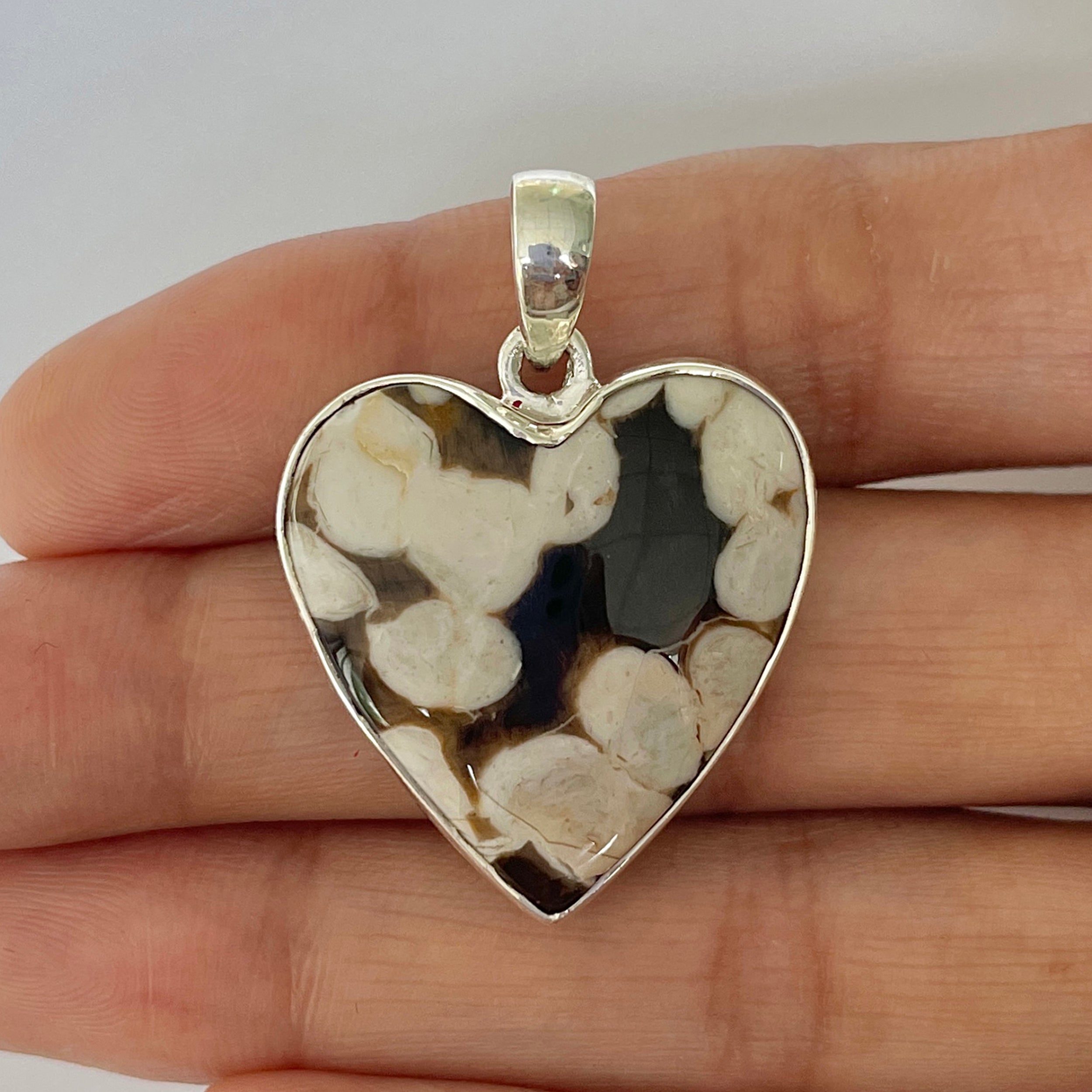 Peanutwood Jasper Pendant-(PWJ-1-28)