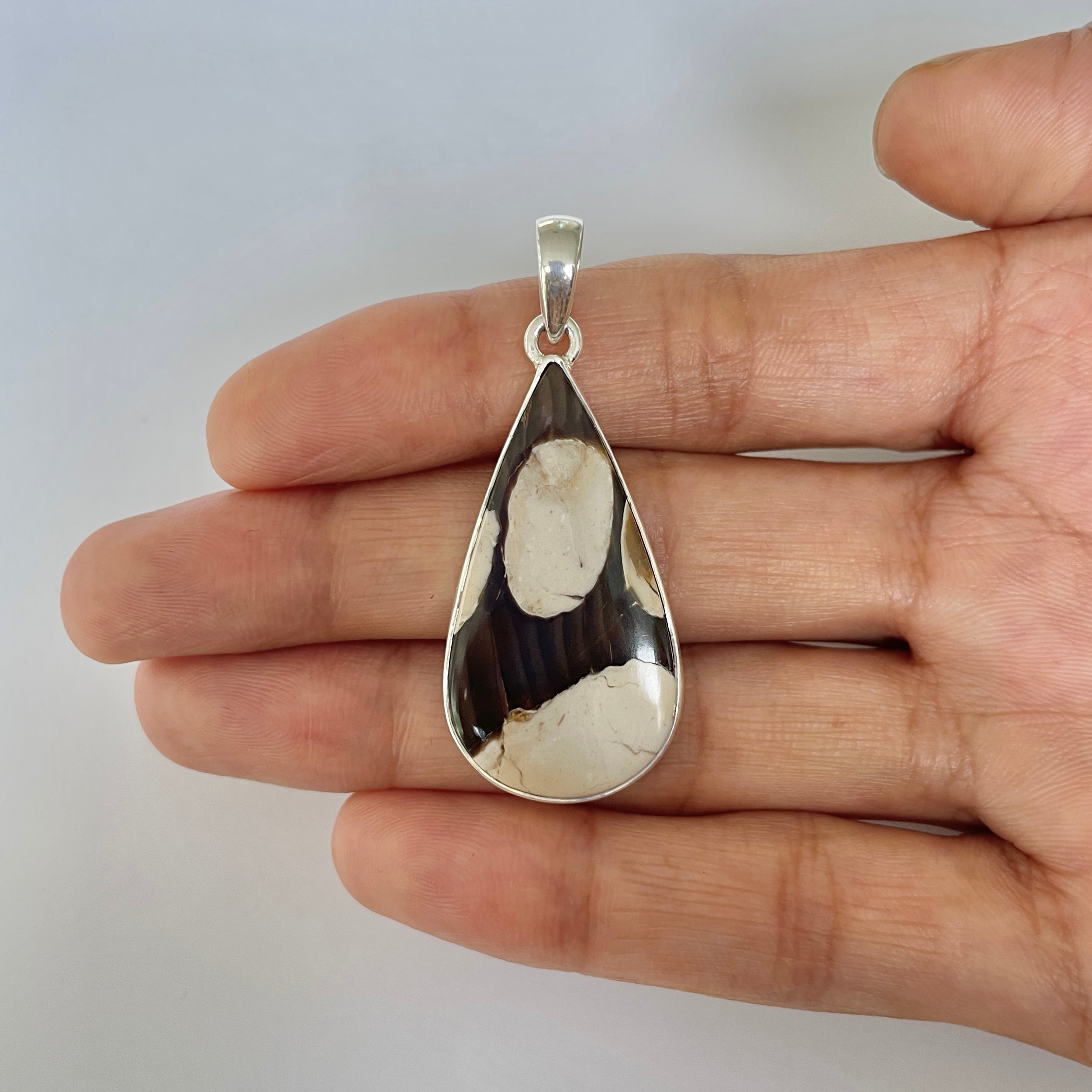 Peanutwood Jasper Pendant-(PWJ-1-4)