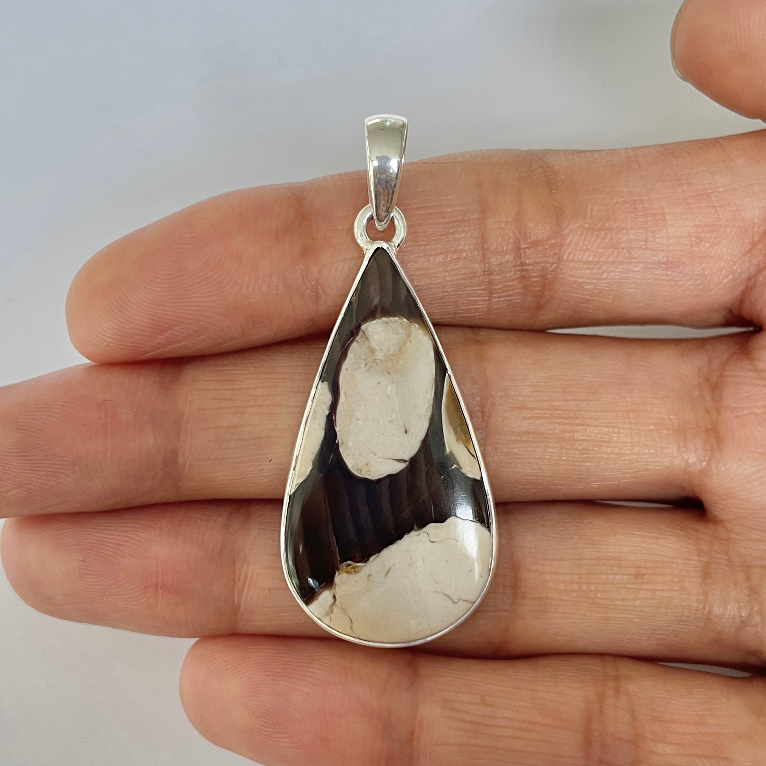 Peanutwood Jasper Pendant-(PWJ-1-4)