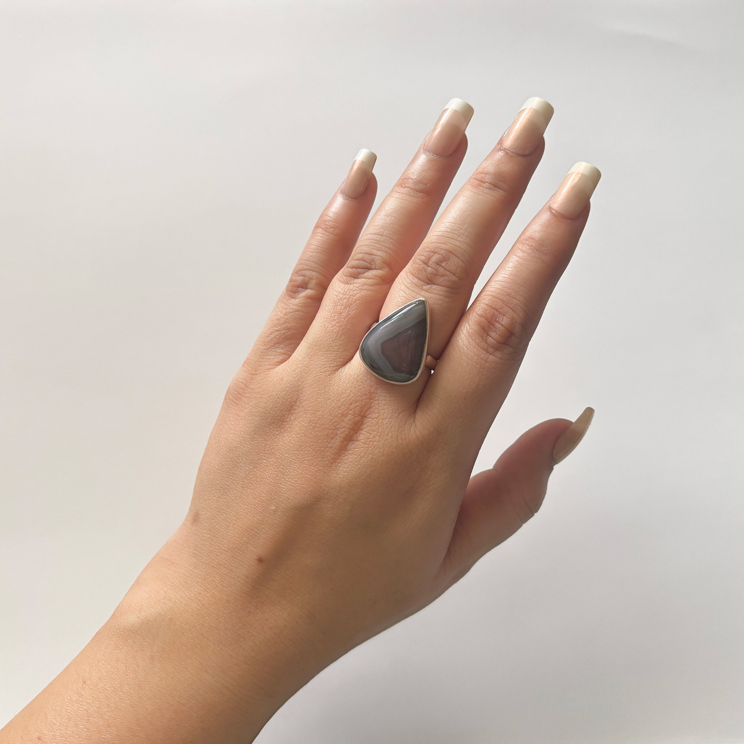 Red Botswana Agate Ring-(RBA-2-20)