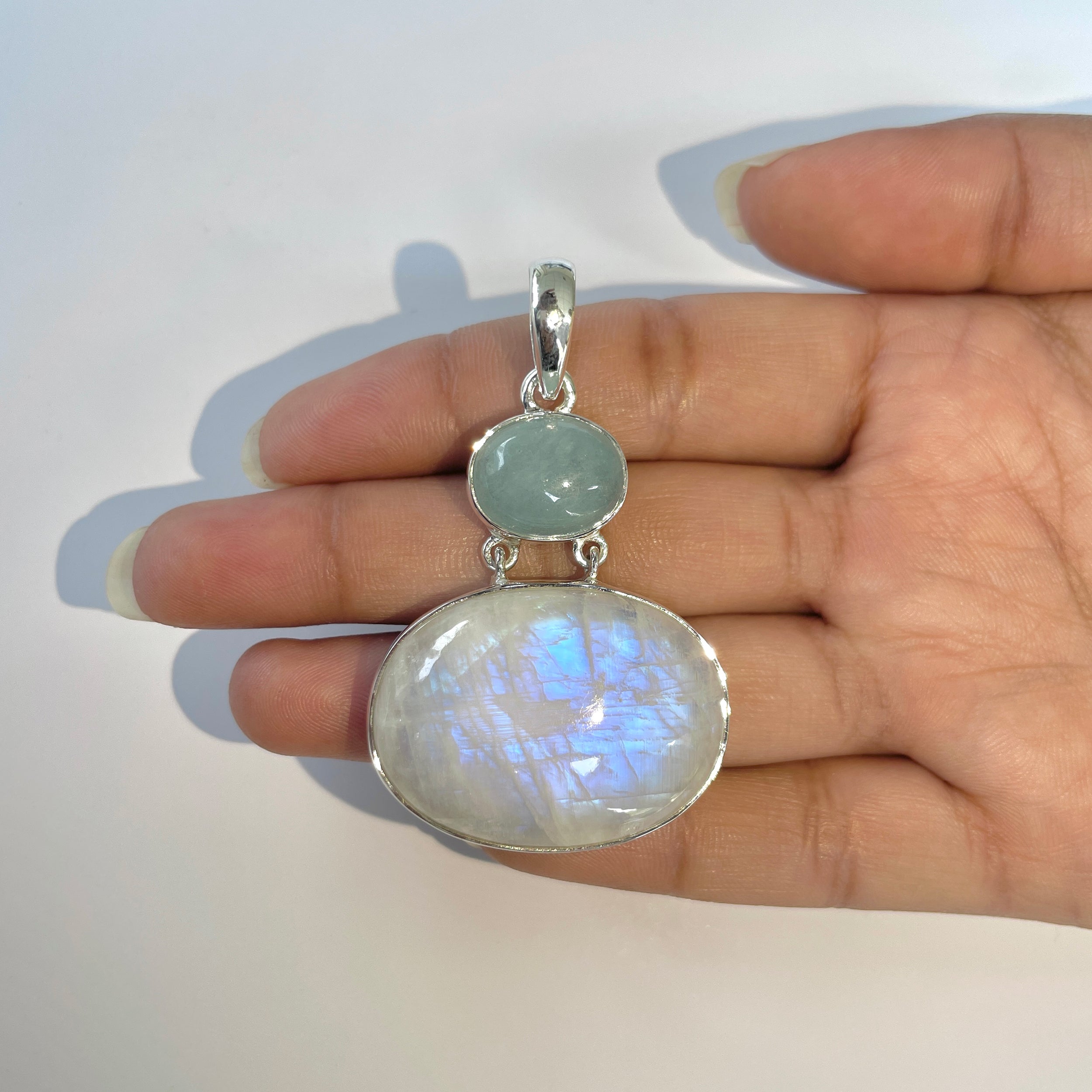 Moonstone Pendant-(RBM-1-36)