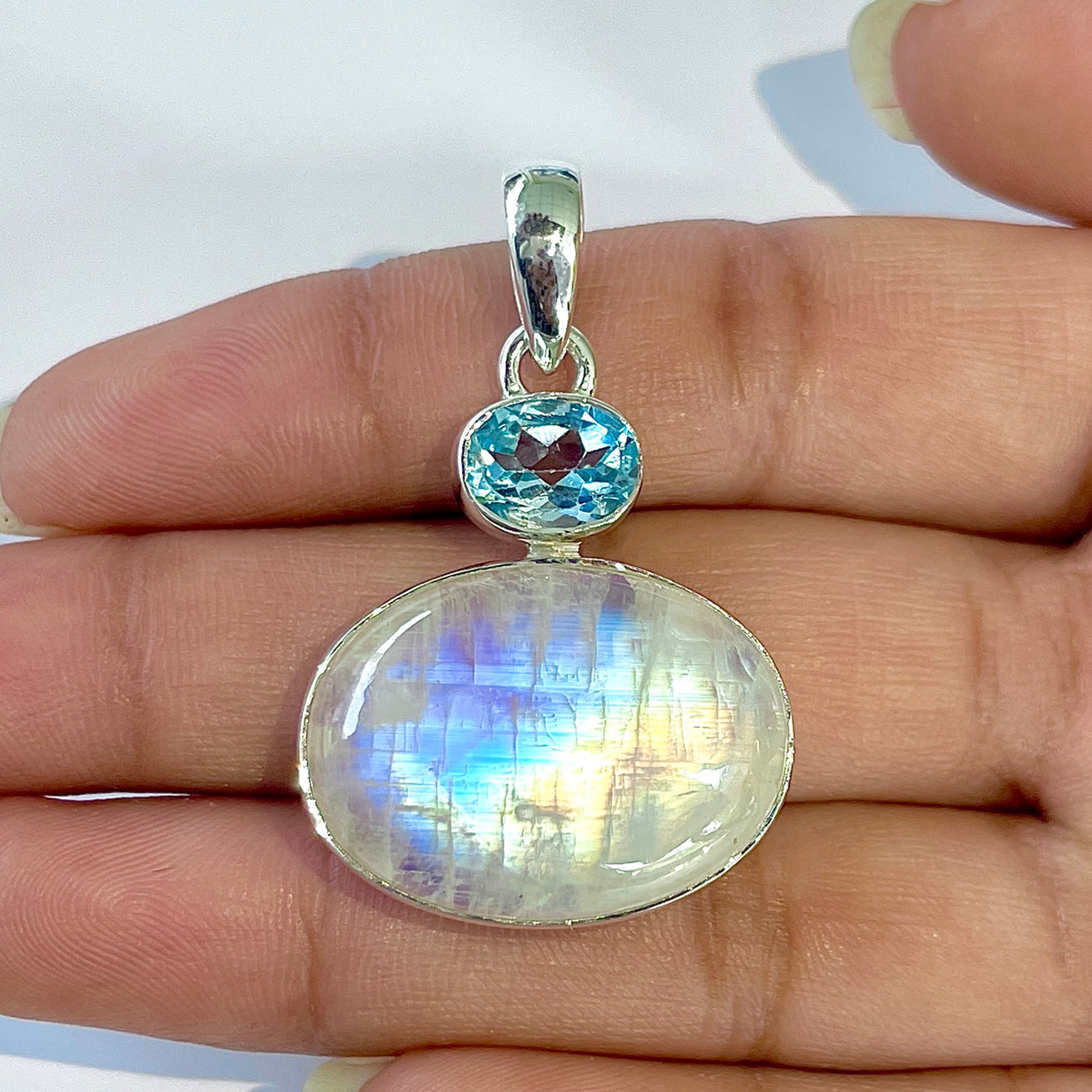 Moonstone Pendant-(RBM-1-38)