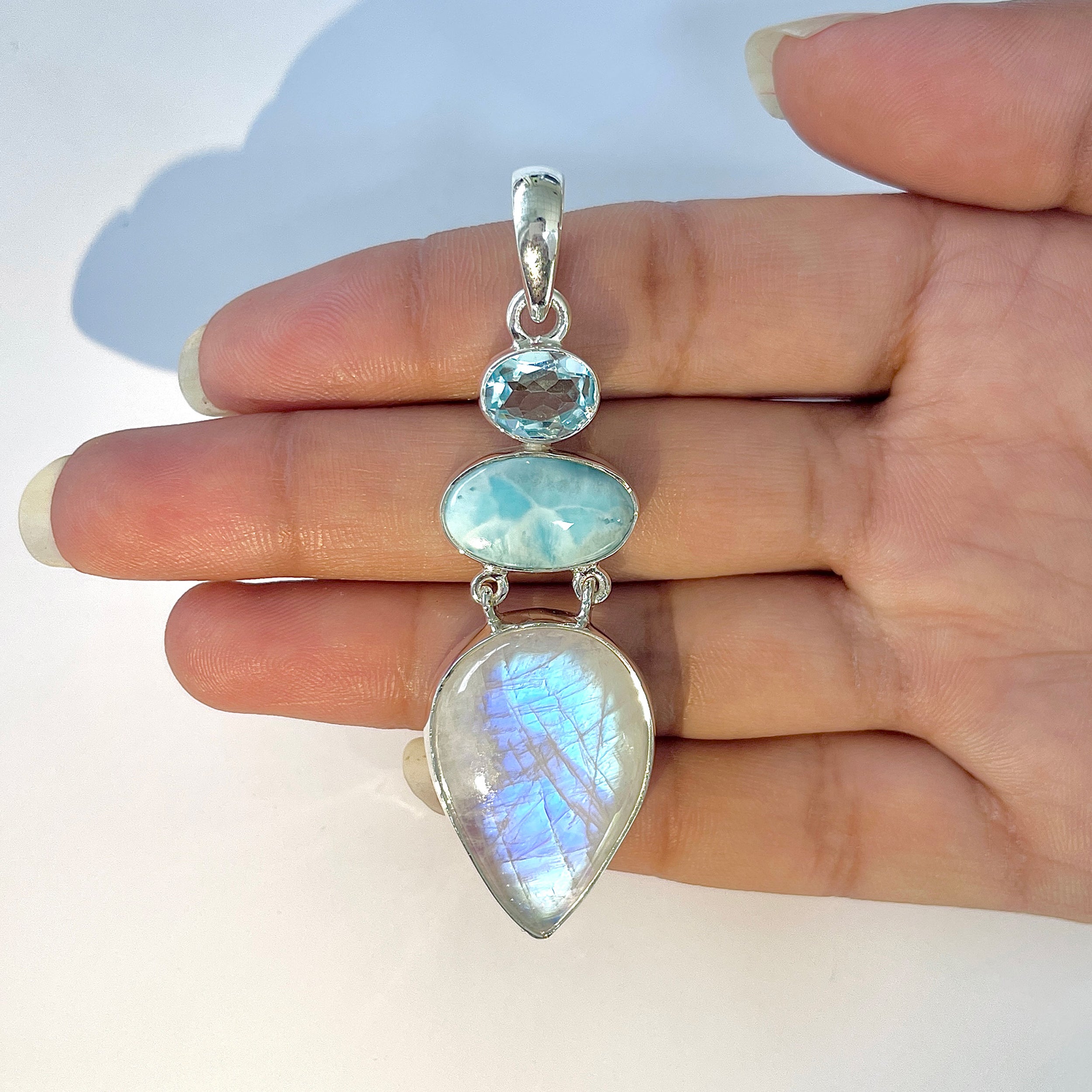 Moonstone Pendant-(RBM-1-45)