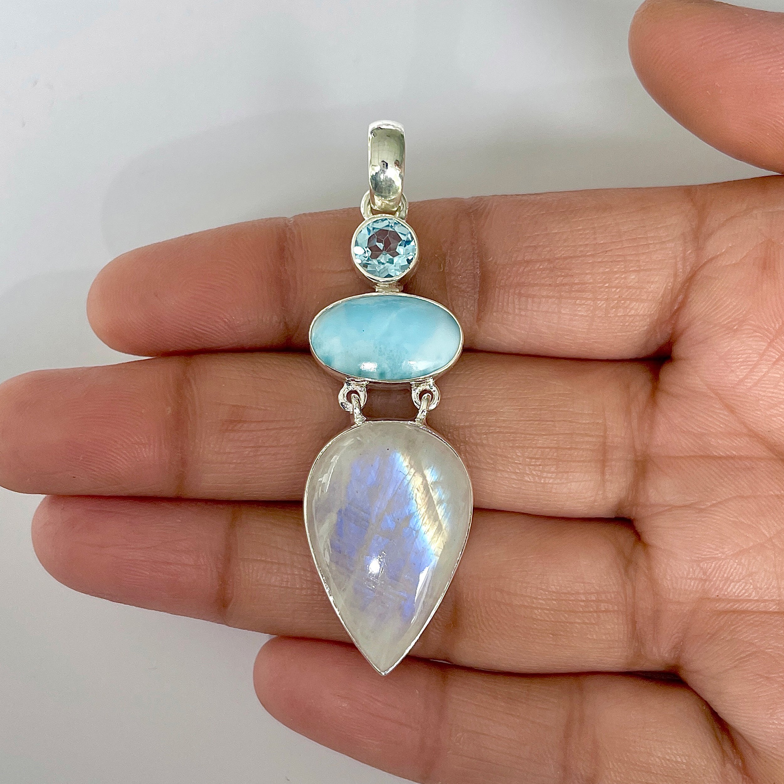 Moonstone Pendant-(RBM-1-63)