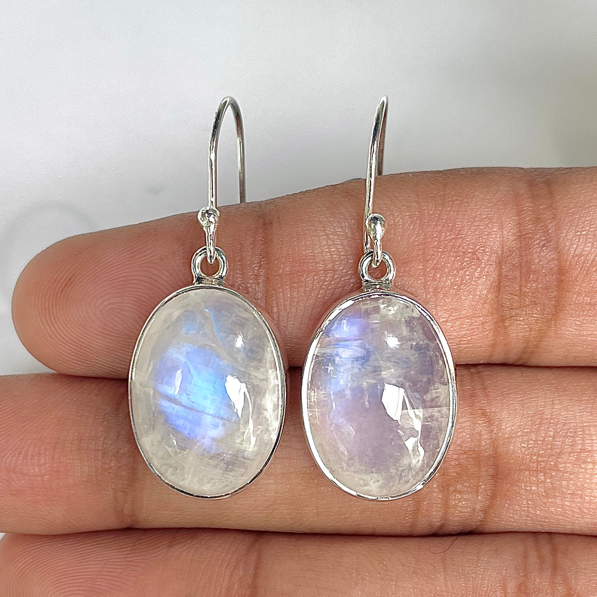 Moonstone Earring-(RBM-3-2)
