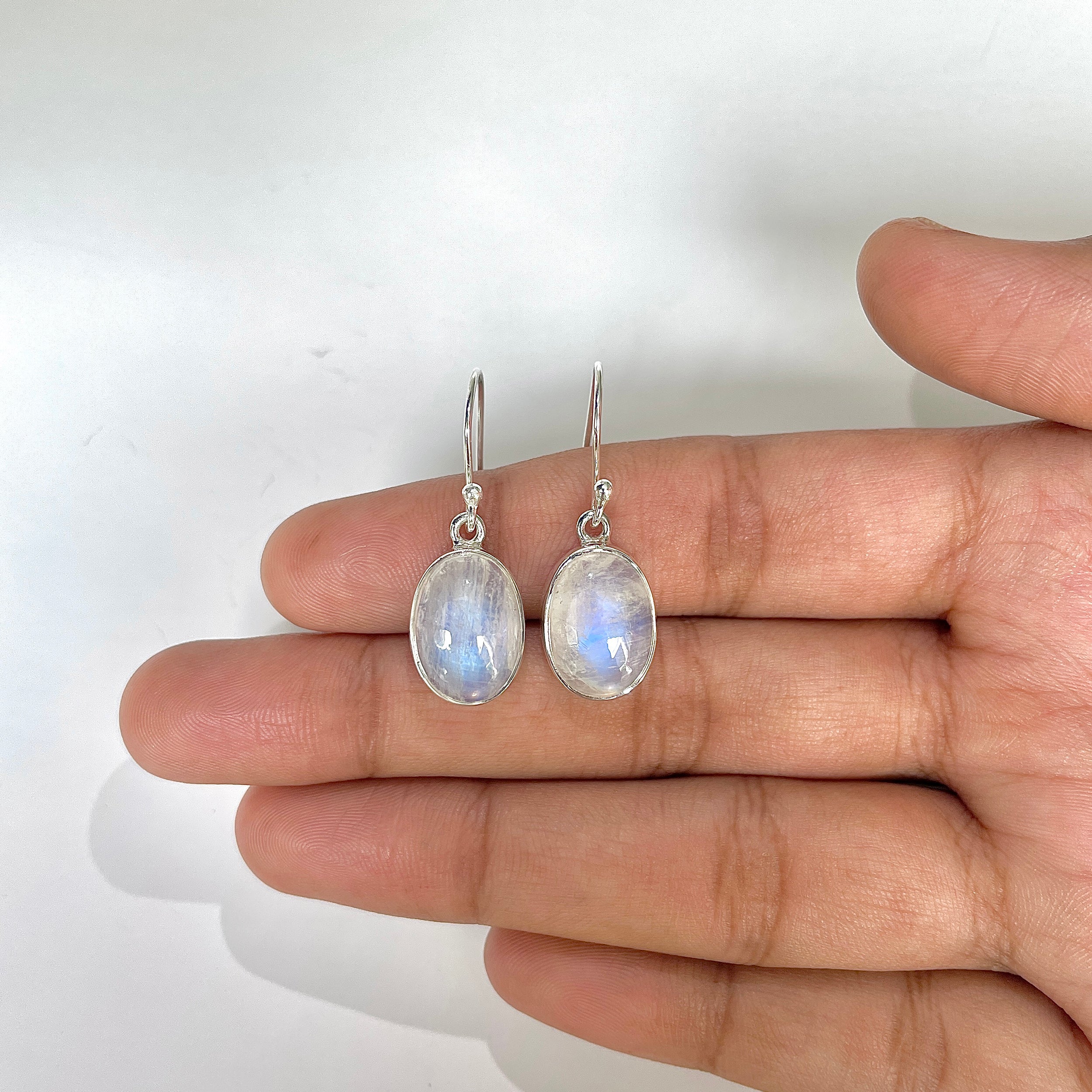 Moonstone Earring-(RBM-3-4)