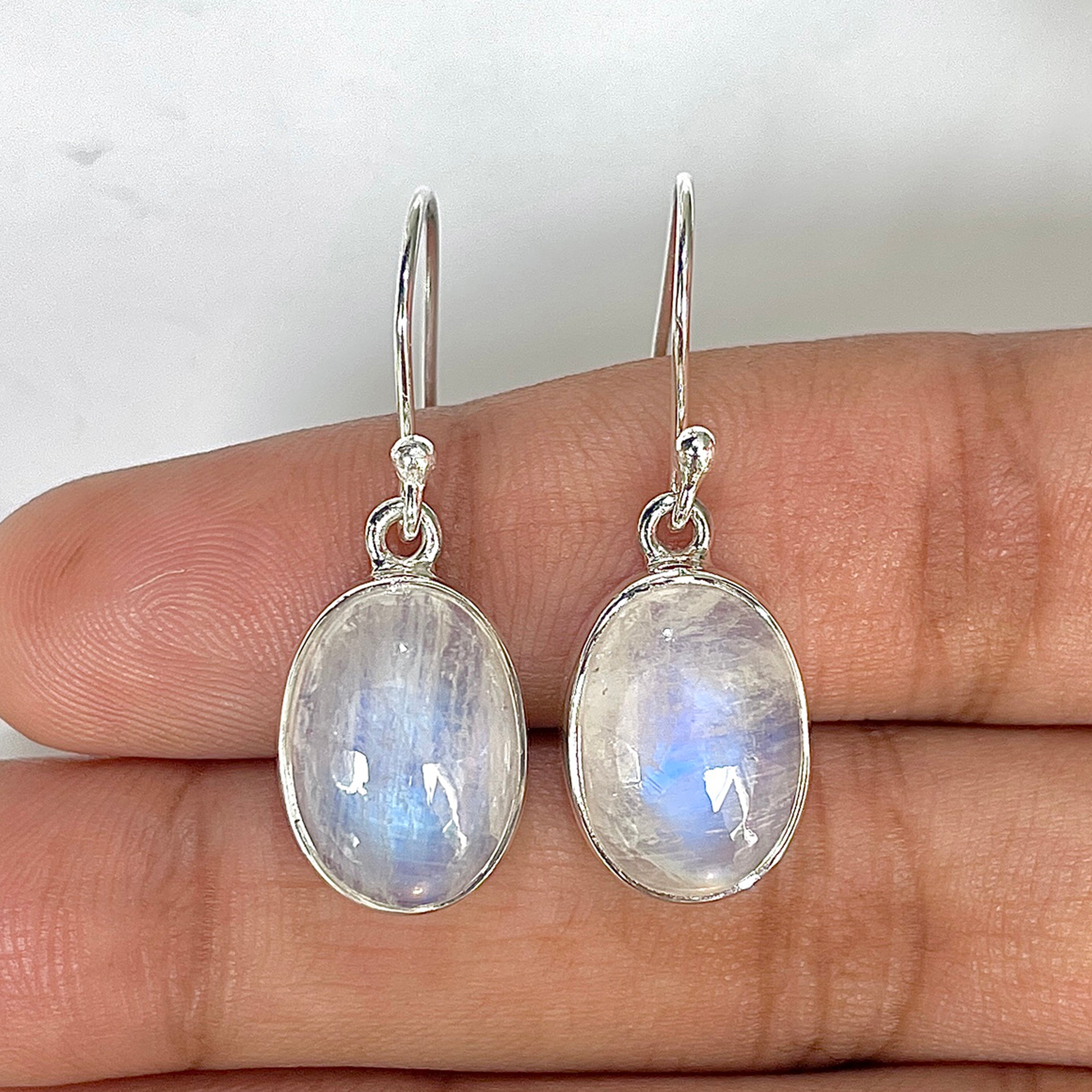 Moonstone Earring-(RBM-3-4)