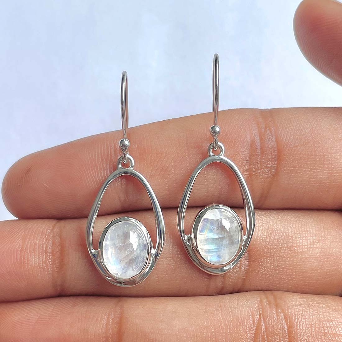 Moonstone Earring-(RBM-RDE-116)