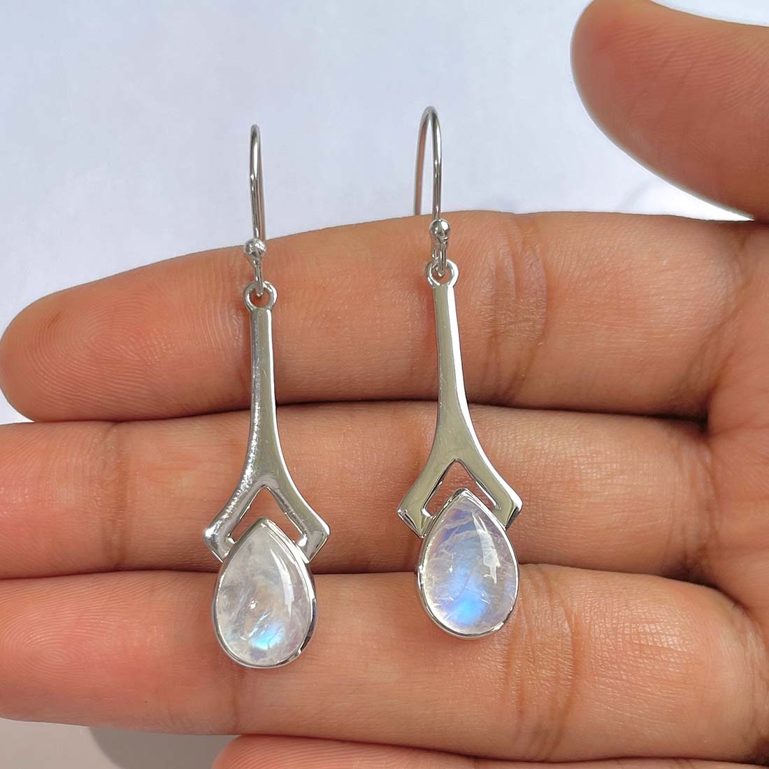 Moonstone Earring-(RBM-RDE-153)