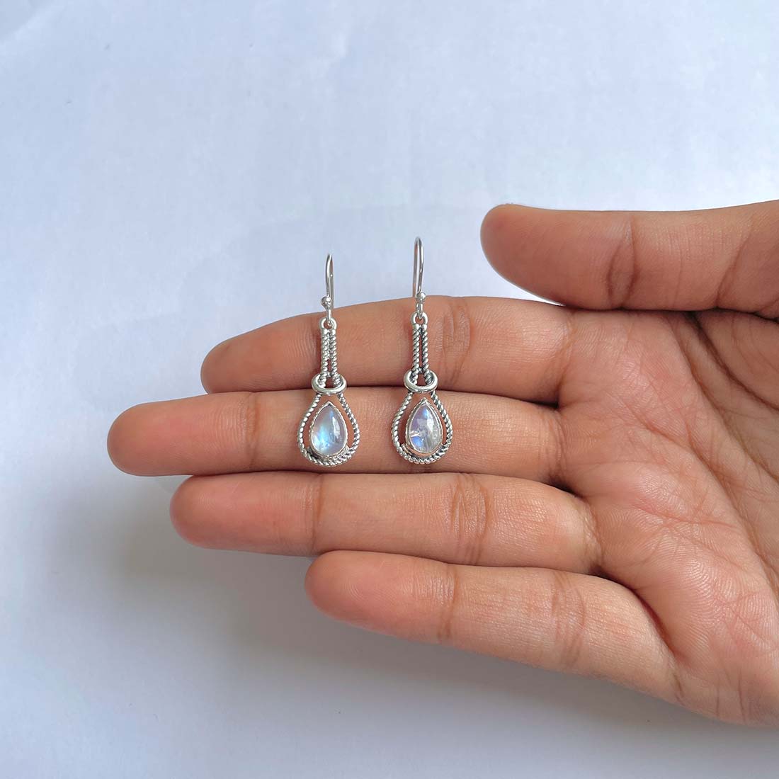 Moonstone Earring-(RBM-RDE-197)