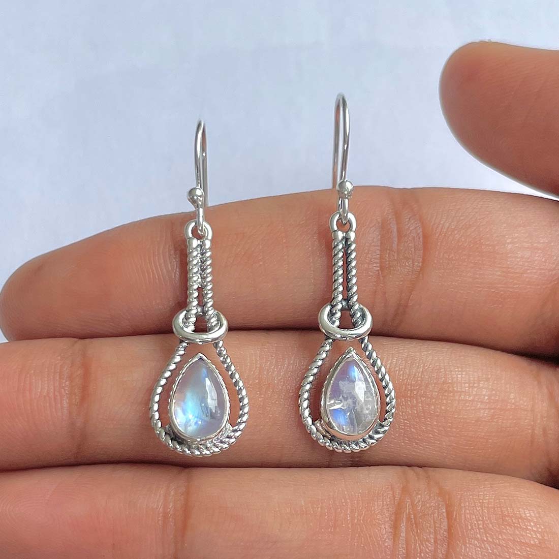 Moonstone Earring-(RBM-RDE-197)