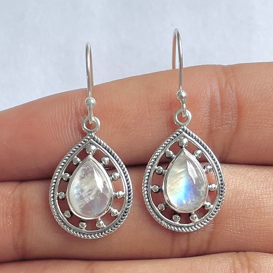 Moonstone Earring-(RBM-RDE-198)
