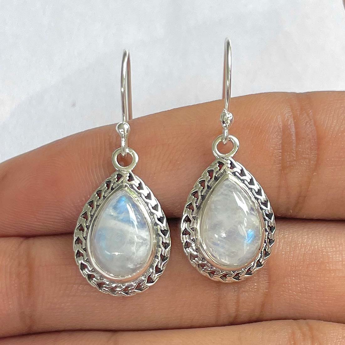 Moonstone Earring-(RBM-RDE-227)