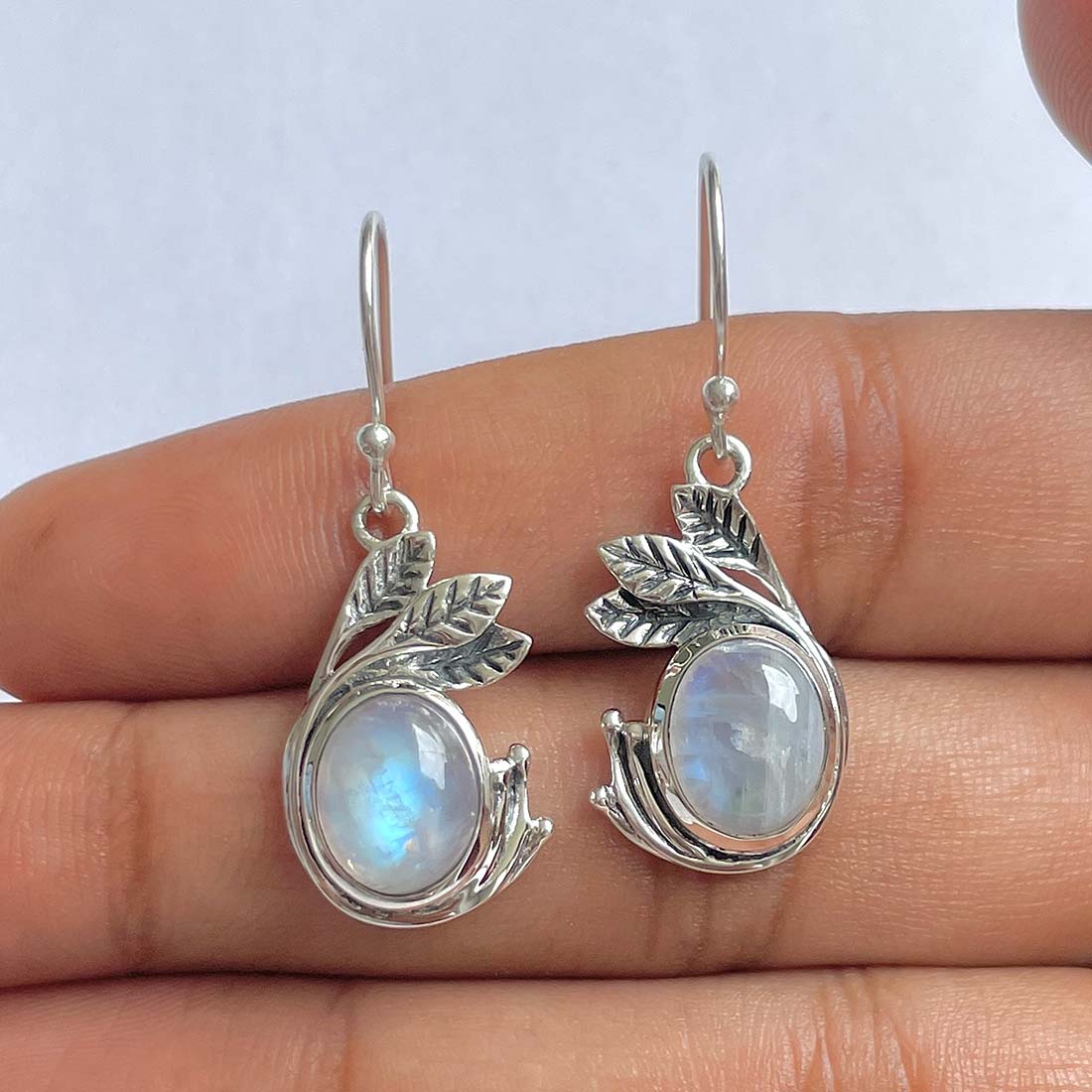 Moonstone Earring-(RBM-RDE-232)