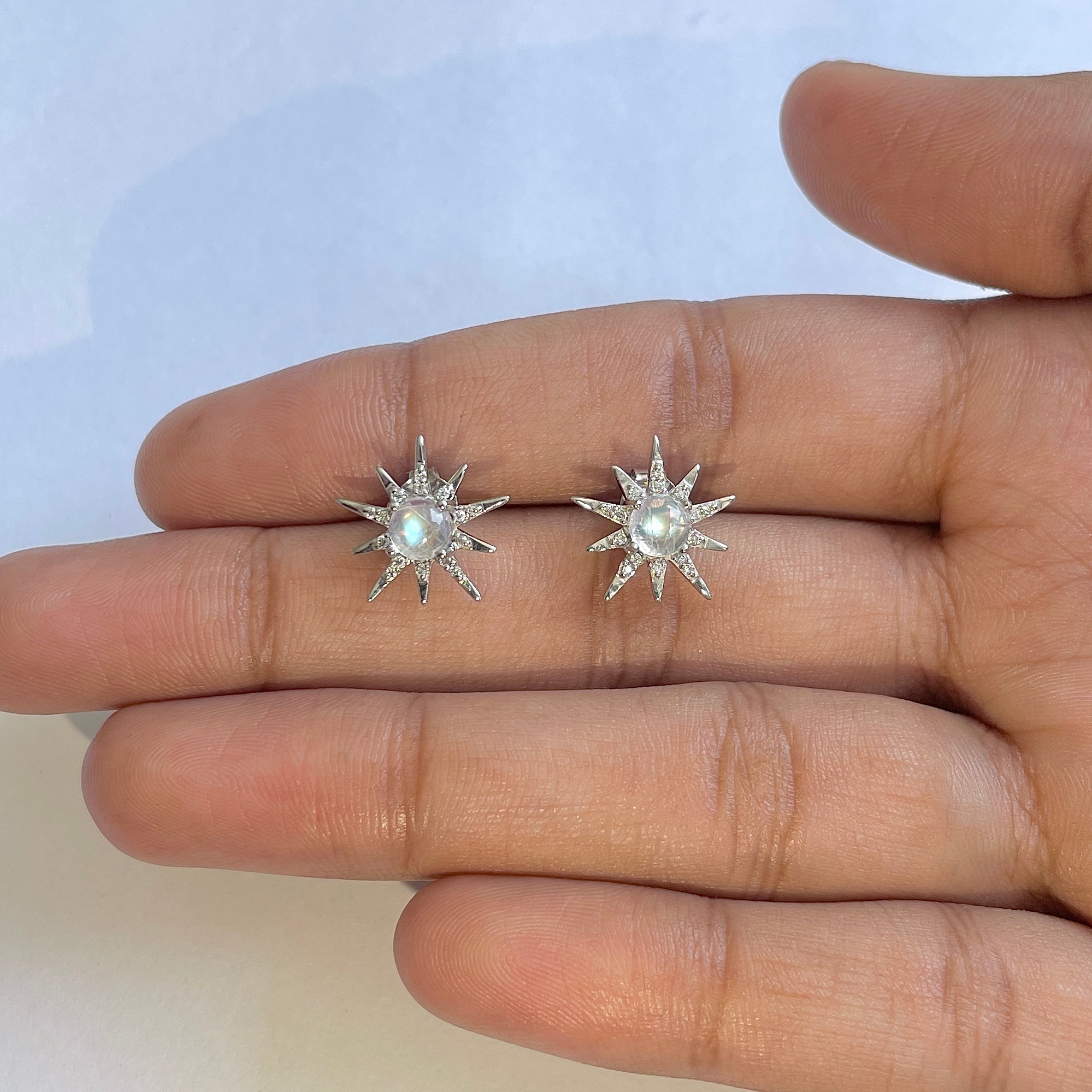 Garnet Earring-(GAR-RDE-50)