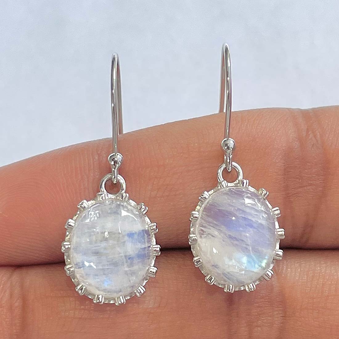 Moonstone Earring-(RBM-RDE-844)