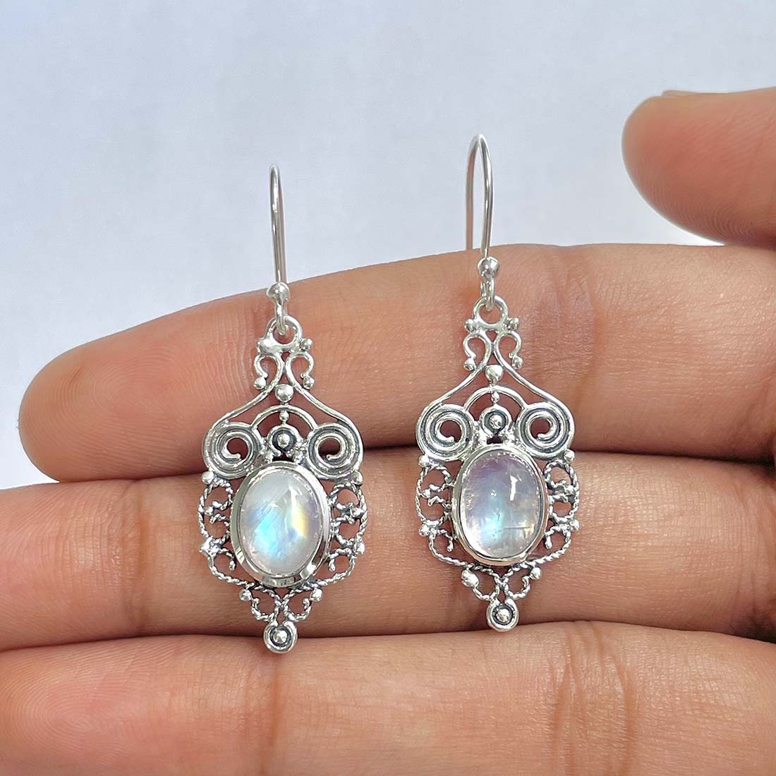 Moonstone Earring-(RBM-RDE-93)