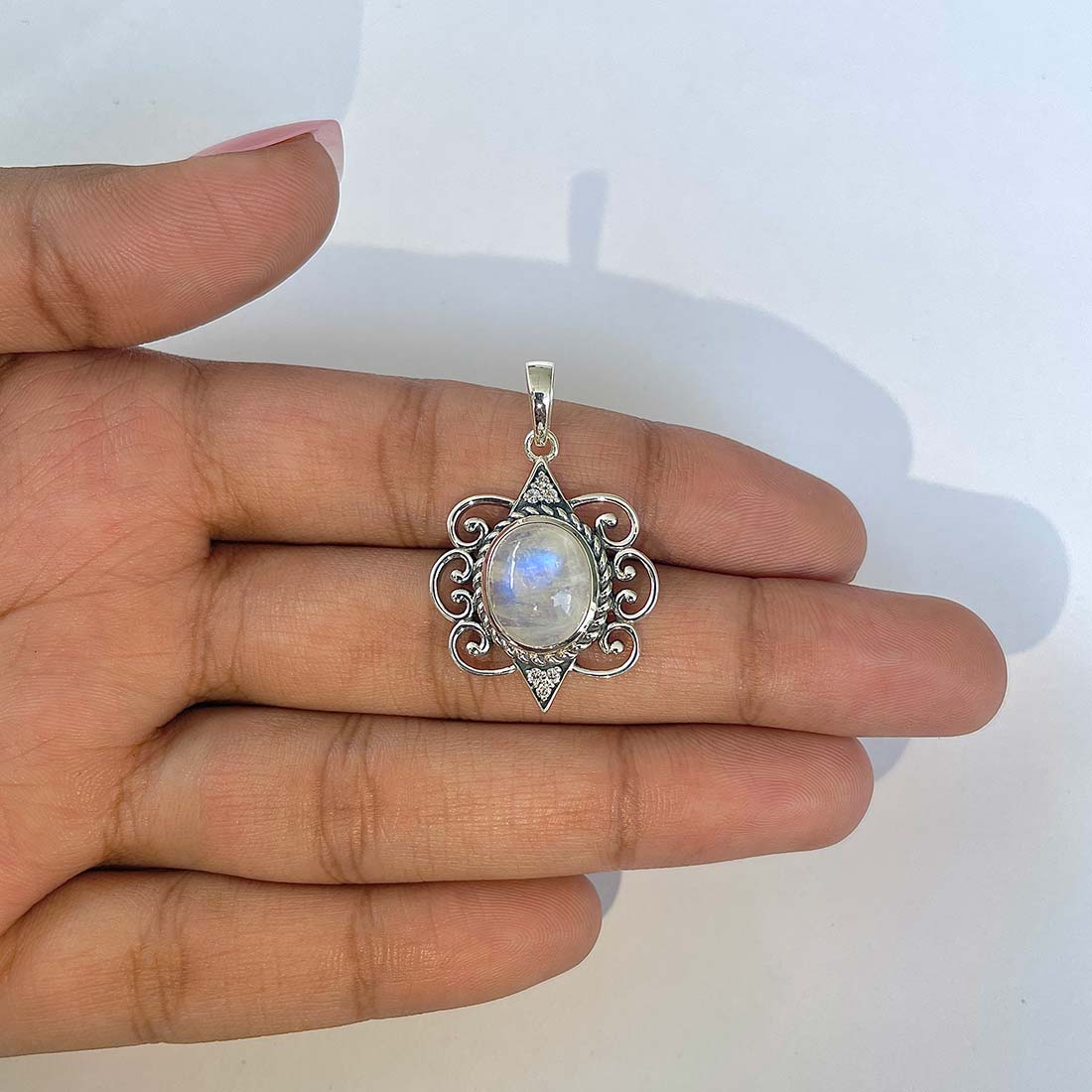 Moonstone Pendant-(RBM-RDP-334)