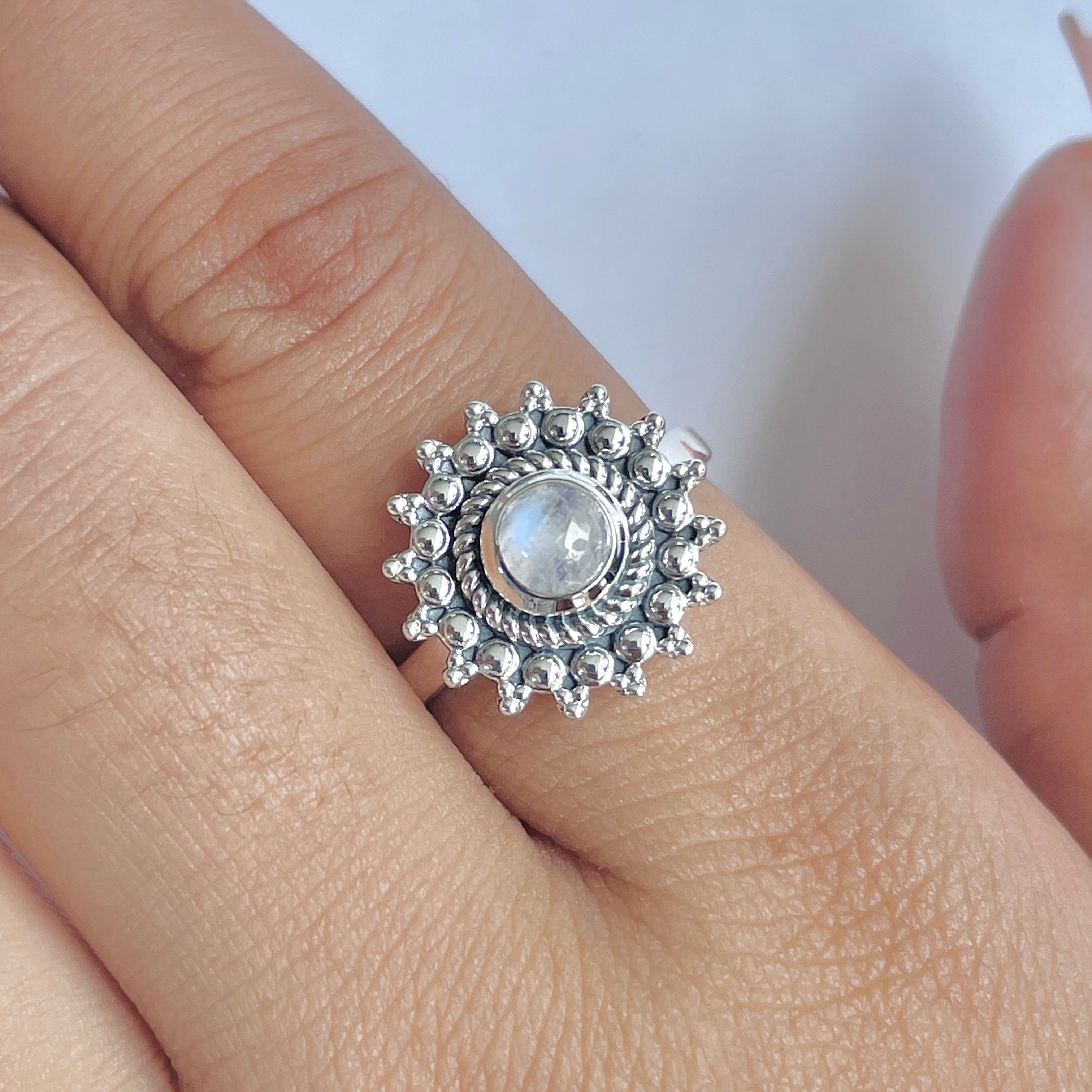 Moonstone Ring-(RBM-RDR-1013.)