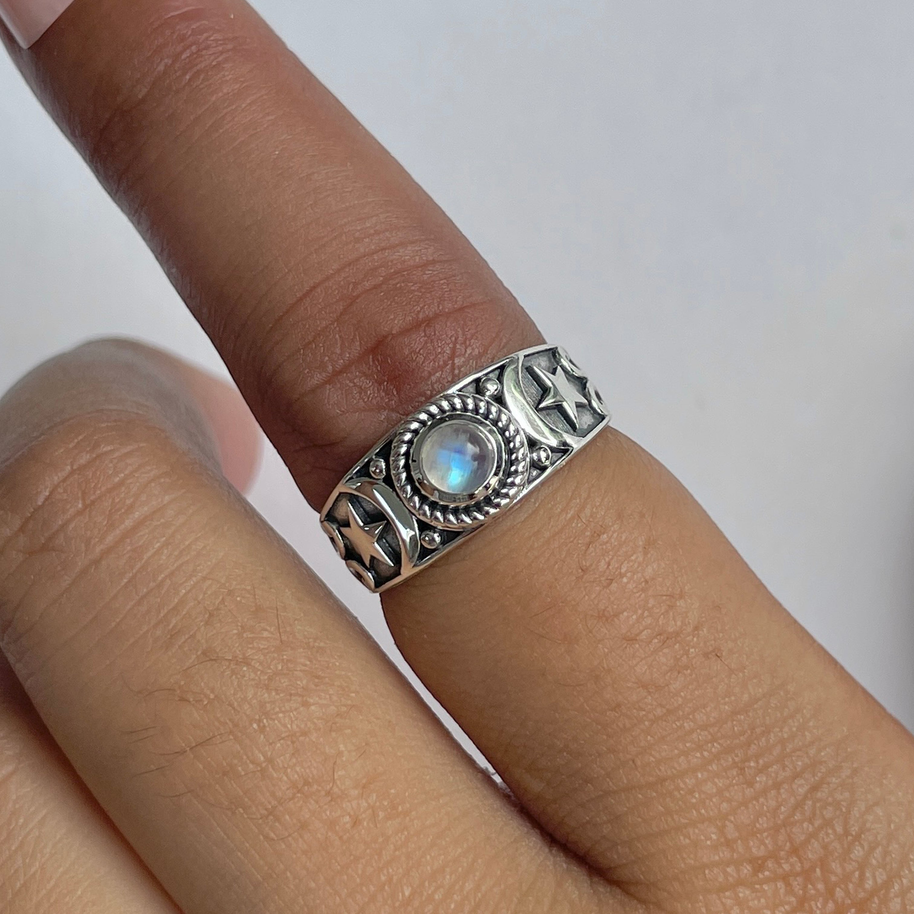 Moonstone Ring-(RBM-RDR-1019.)