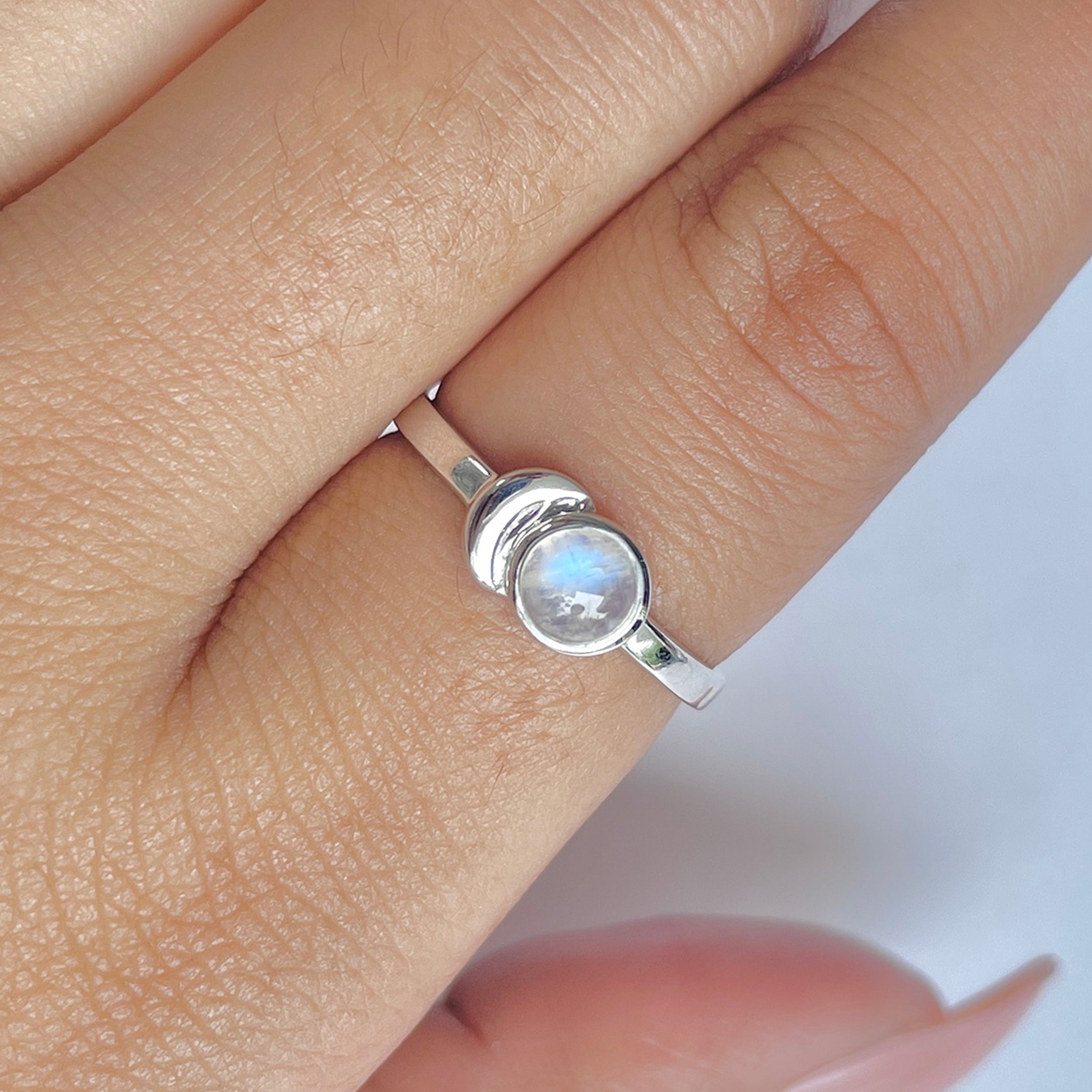 Moonstone Ring-(RBM-RDR-1052.)