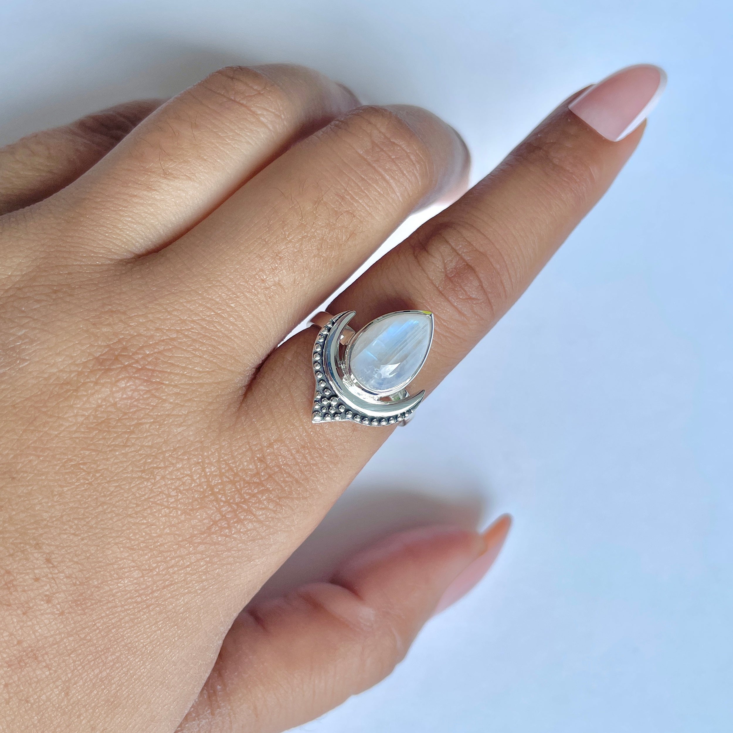 Moonstone Ring-(RBM-RDR-1150.)