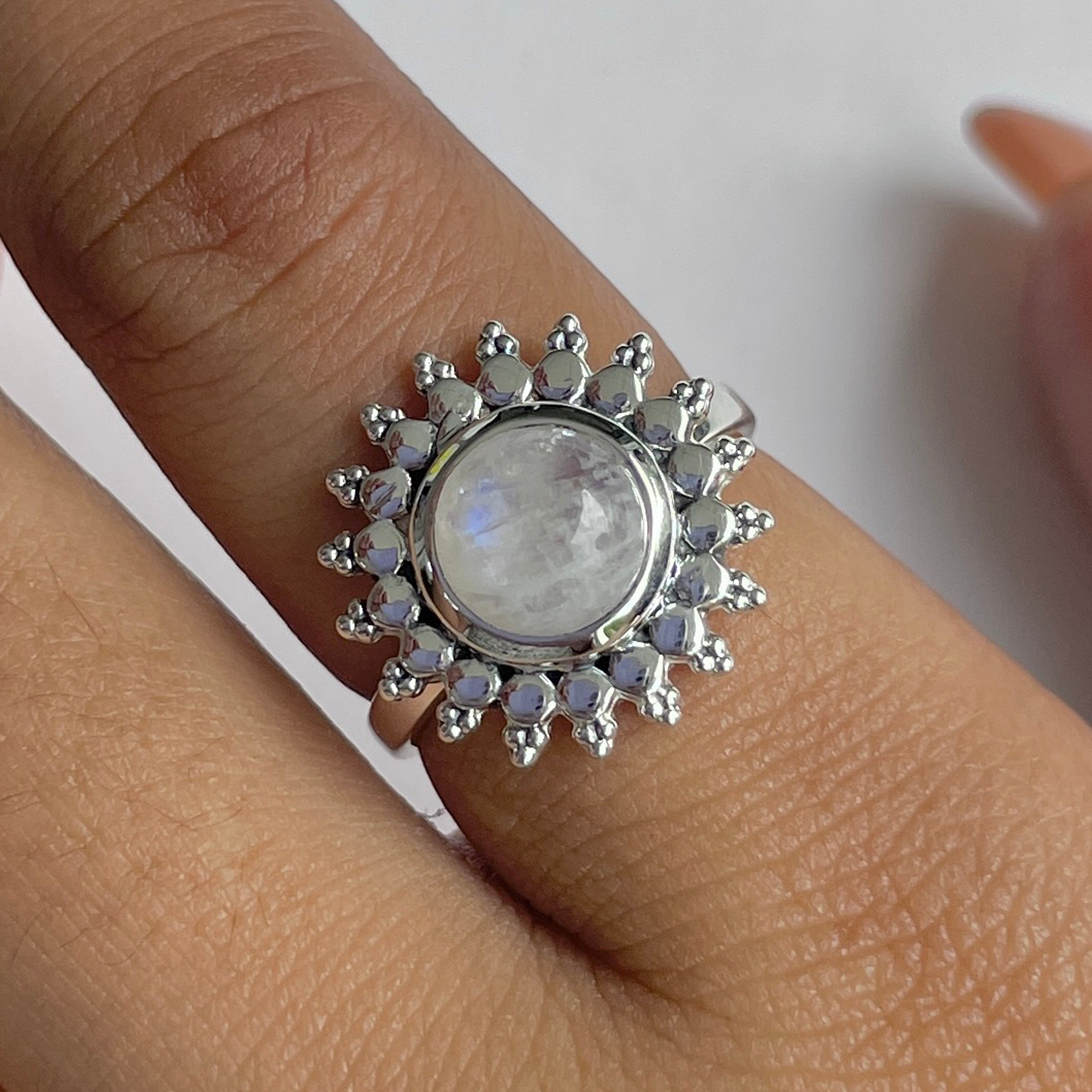 Moonstone Ring-(RBM-RDR-1199.)