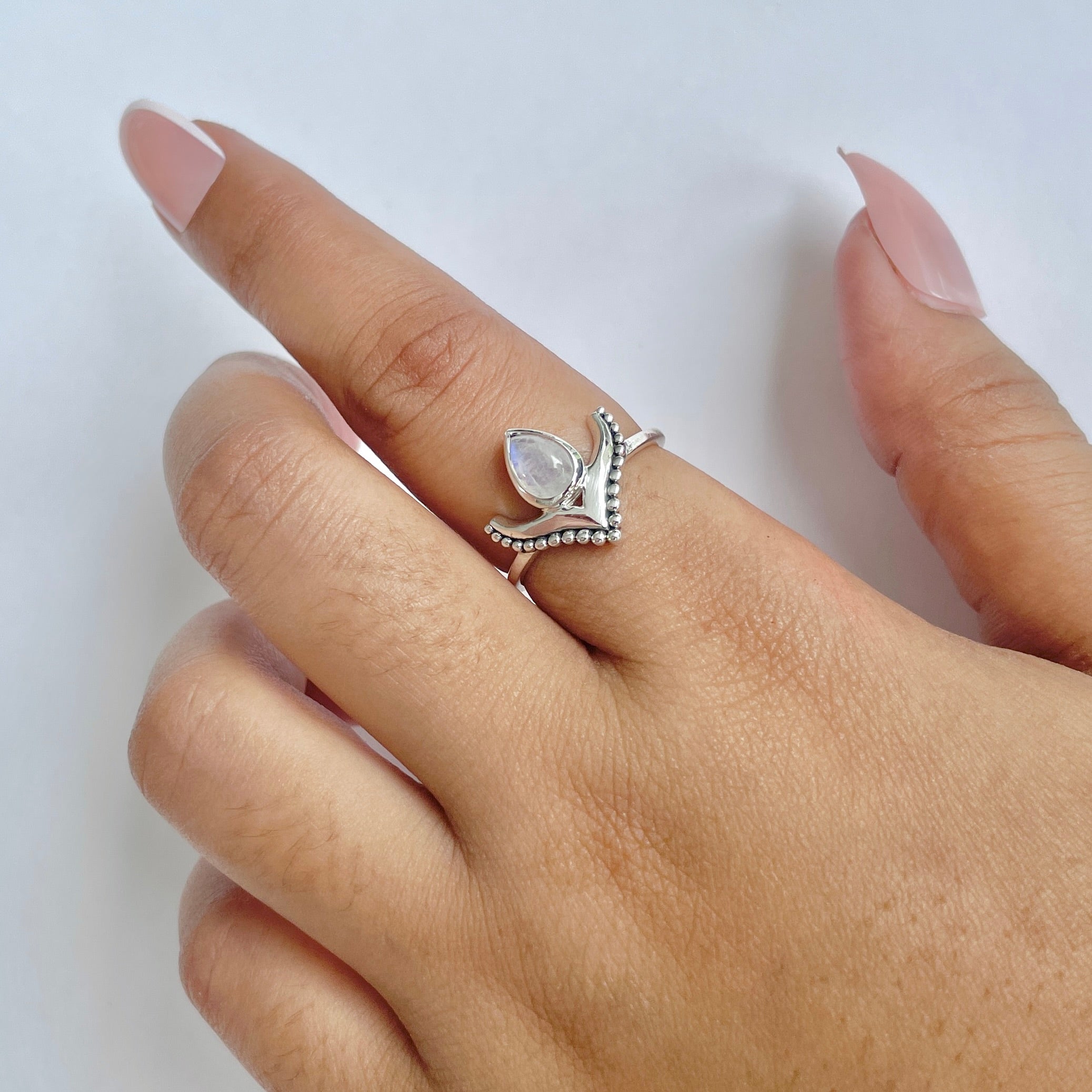 Moonstone Ring-(RBM-RDR-1269.)
