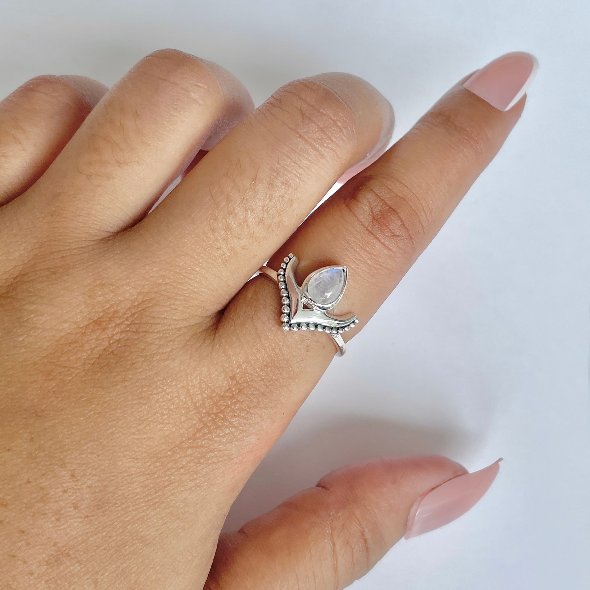 Moonstone Ring-(RBM-RDR-1269.)