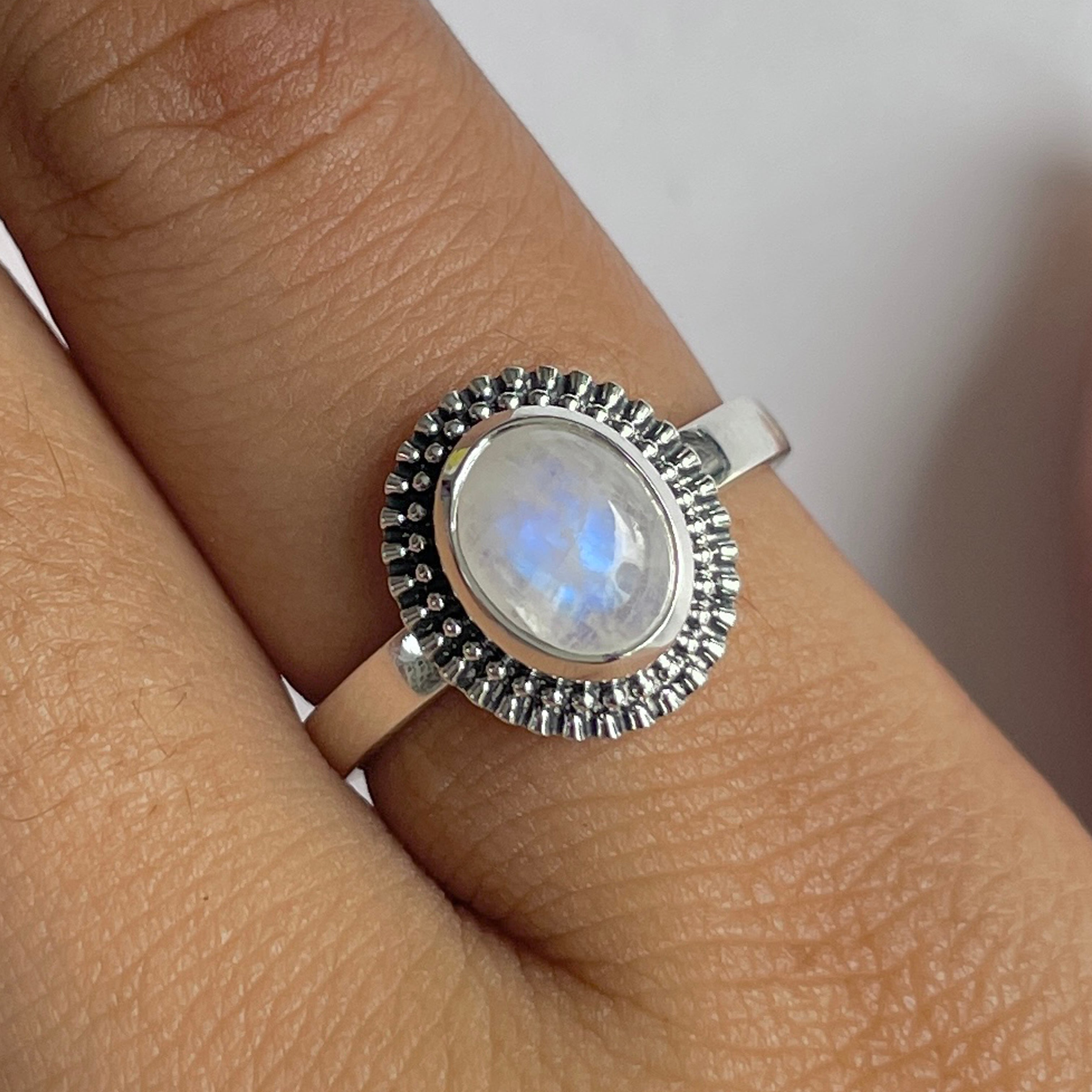 Moonstone Ring-(RBM-RDR-1280.)
