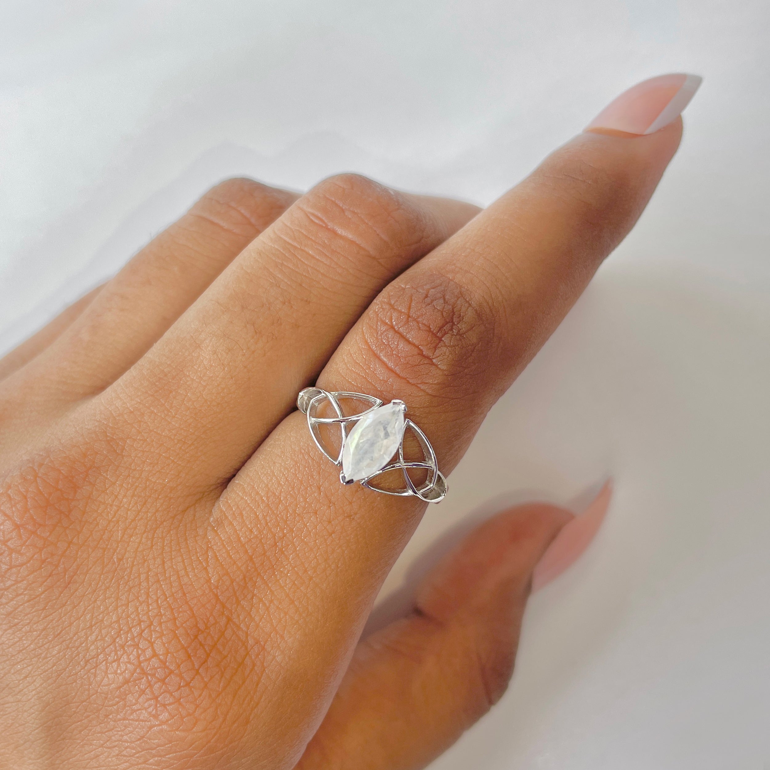 Moonstone Ring-(RBM-RDR-13.)