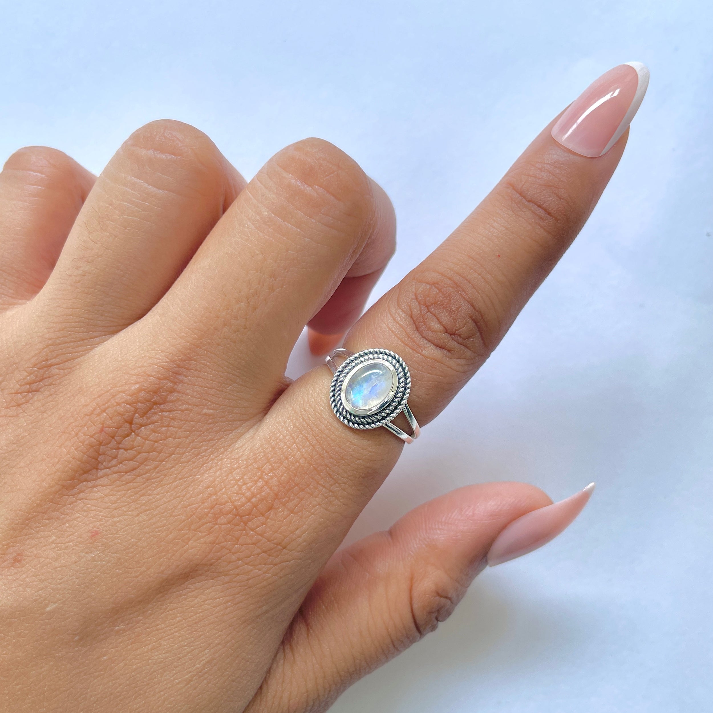 Moonstone Ring-(RBM-RDR-1308.)