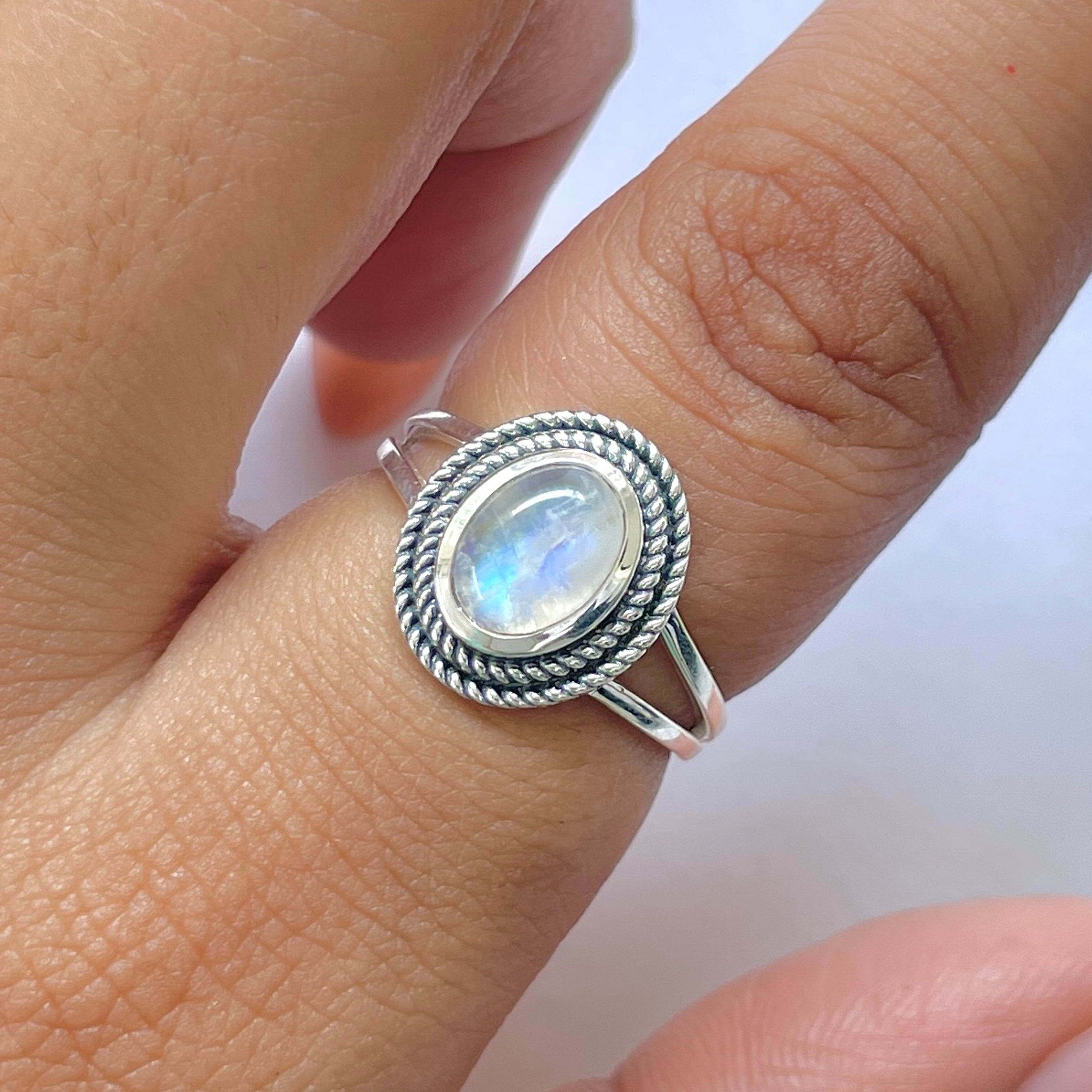 Moonstone Ring-(RBM-RDR-1308.)