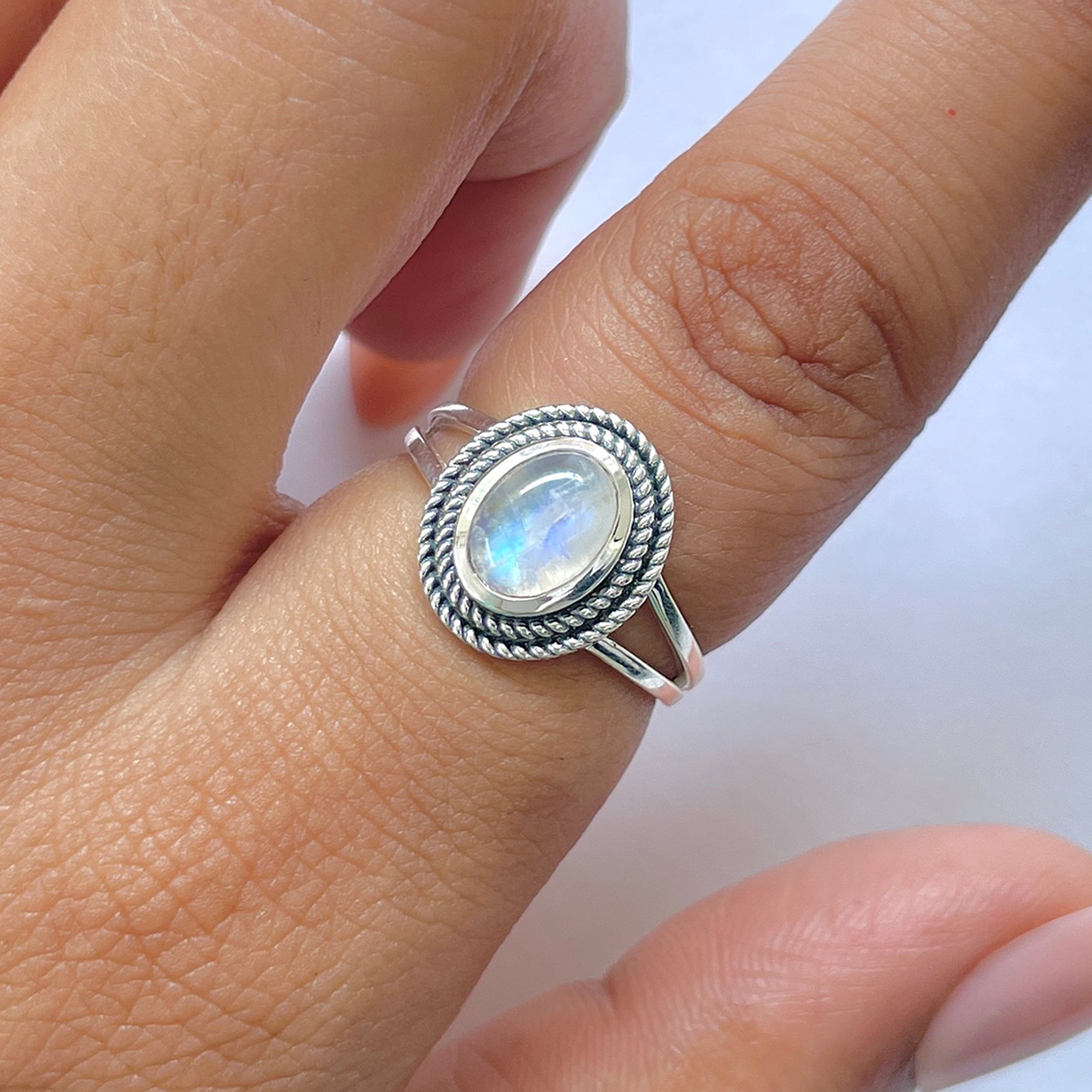 Moonstone Ring-(RBM-RDR-1308.)