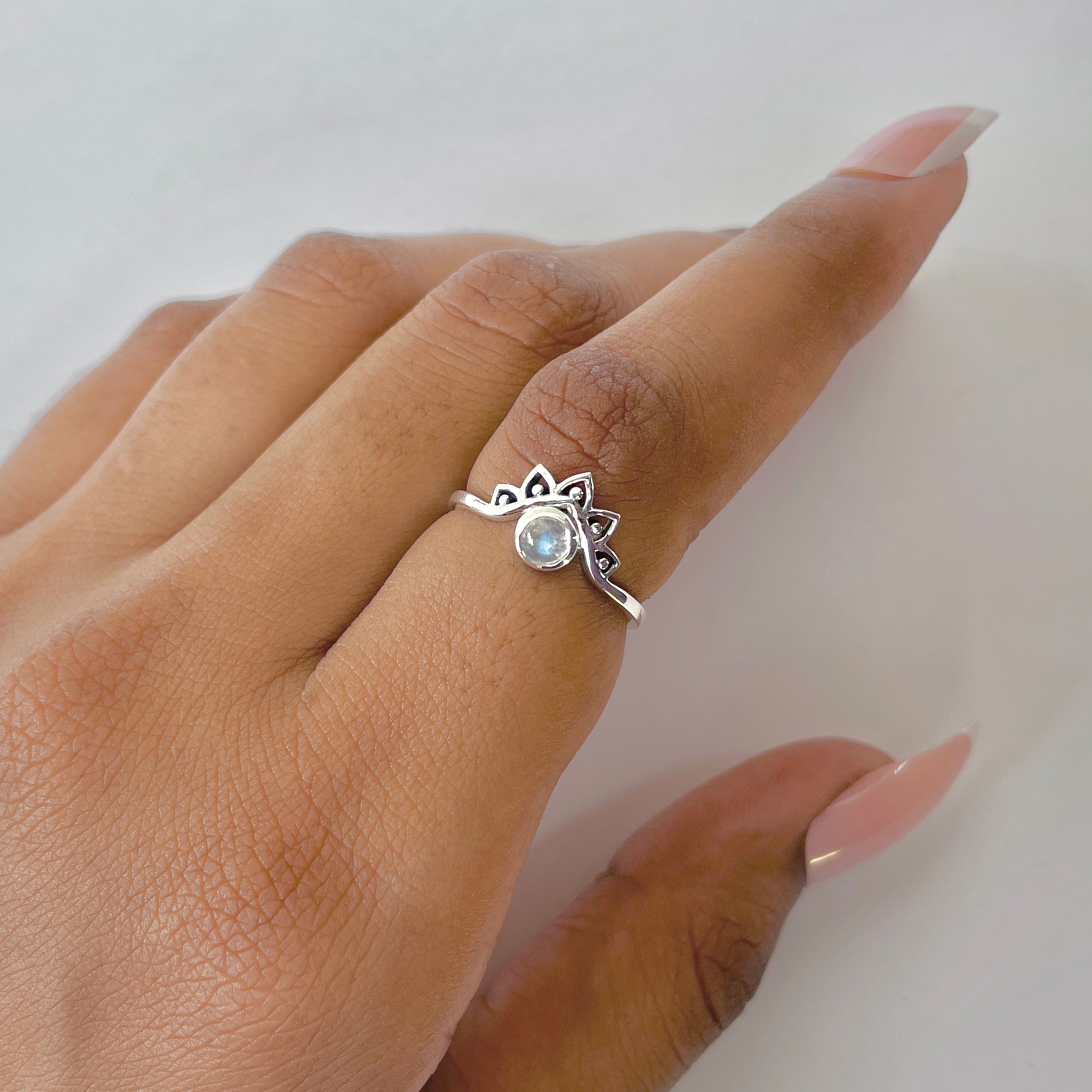 Moonstone Ring-(RBM-RDR-1342.)